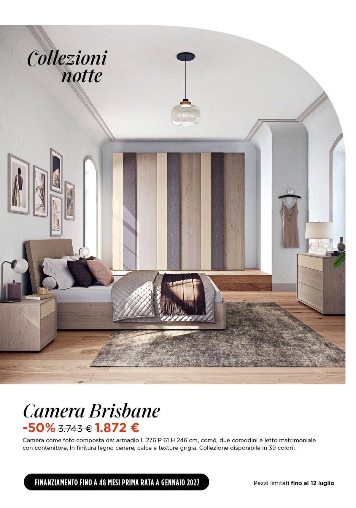 Nuovo Offerte volantino Ricci Casa dal 05/07/2026 > offerte anteprima 🛍️ | Pagina: 7 | Prodotti: Letto matrimoniale, Letto, Armadio