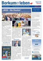 Borkum-Aktuell - Das Inselmagazin Borkumerleben - bis 09.07.2026