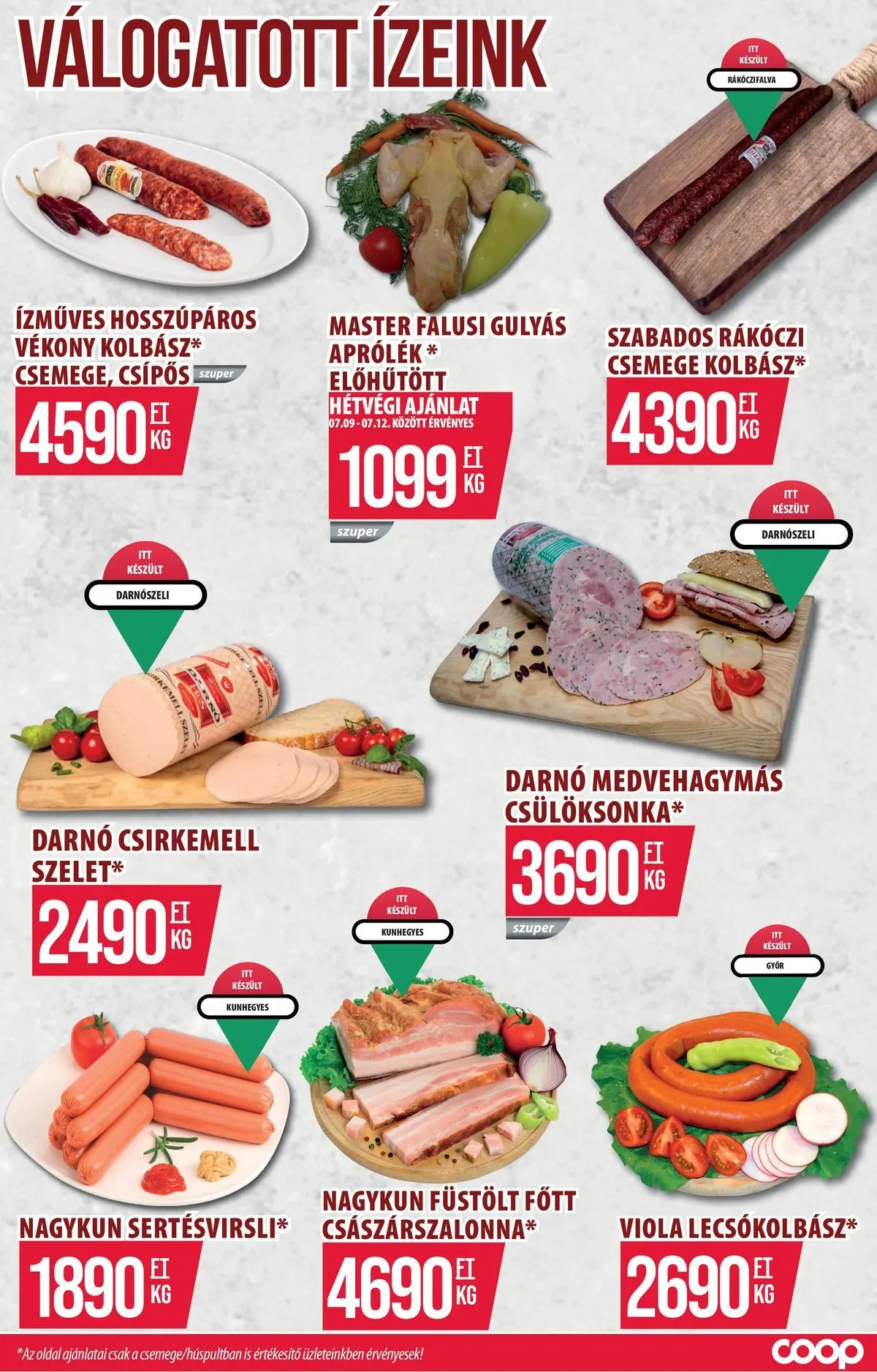 COOP Szolnok akciós újság Székesfehérvár - 2026.07.05. -tól/töl > akció, lapozható szórólap 🛍️ | Oldal: 11 | Termékek: Csirkemell