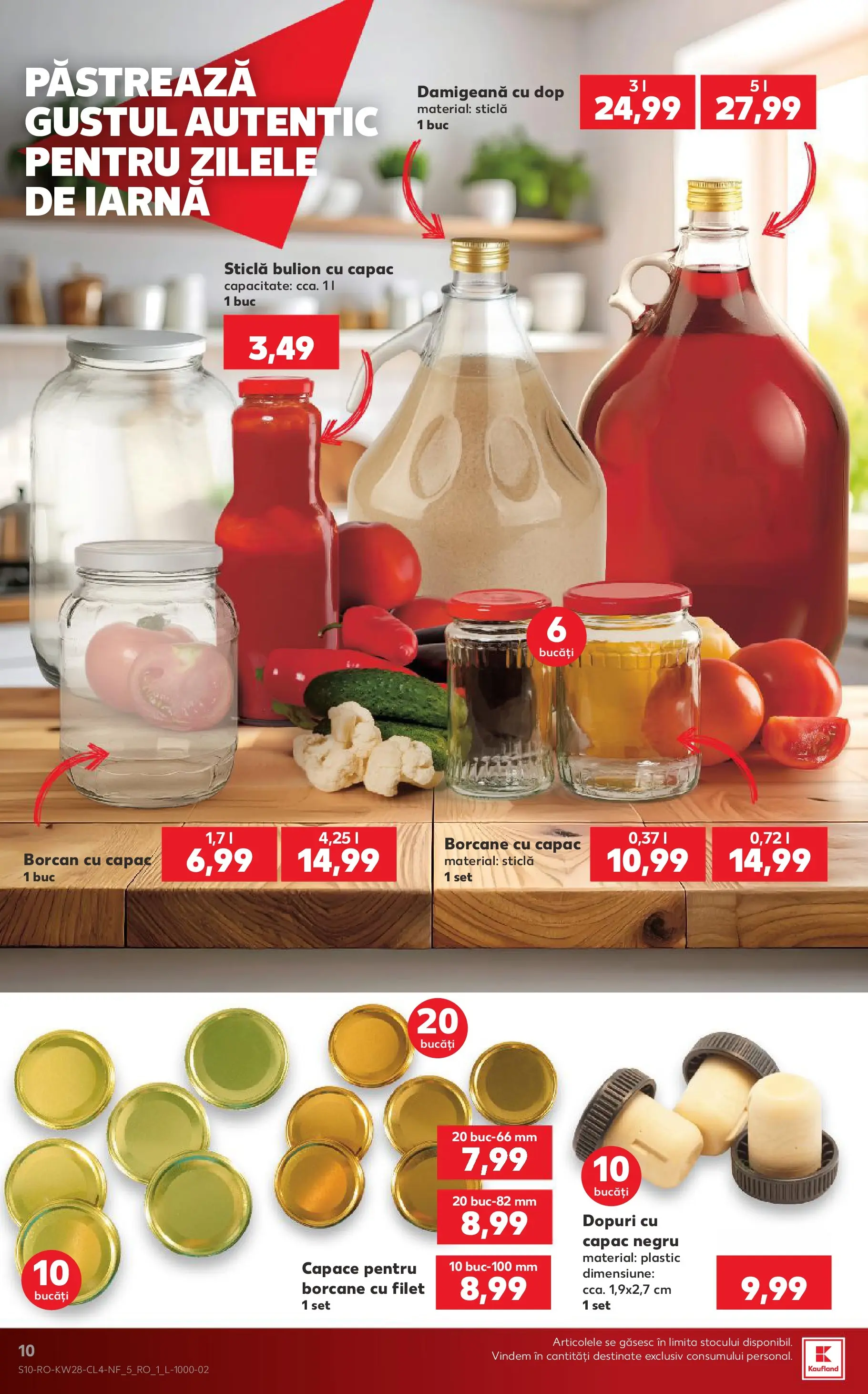Kaufland Comarnic 07.07.2026 - Revista si Oferta | Pagină: 10 | Produse: Borcan