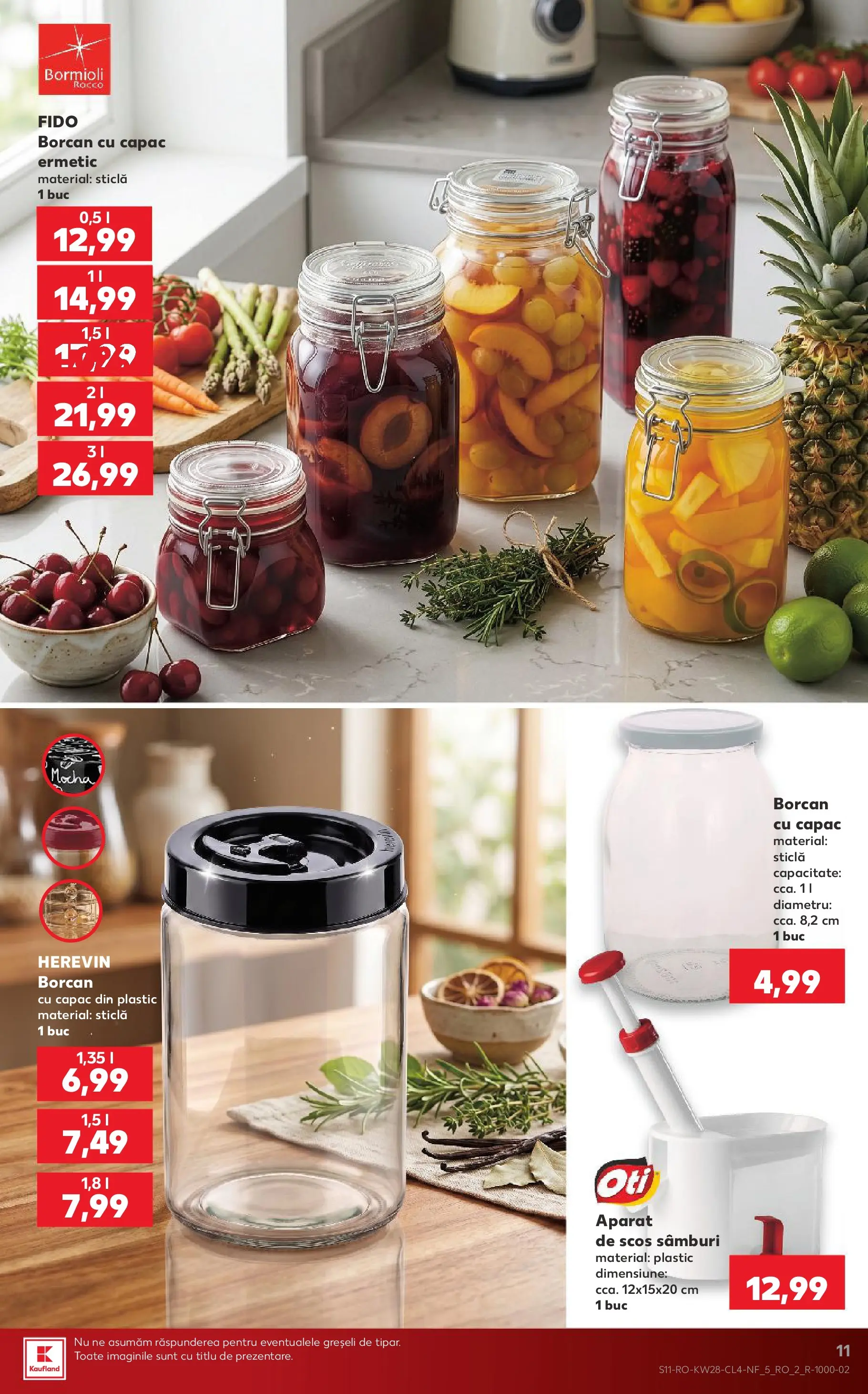 Kaufland Comarnic 07.07.2026 - Revista si Oferta | Pagină: 11 | Produse: Borcan