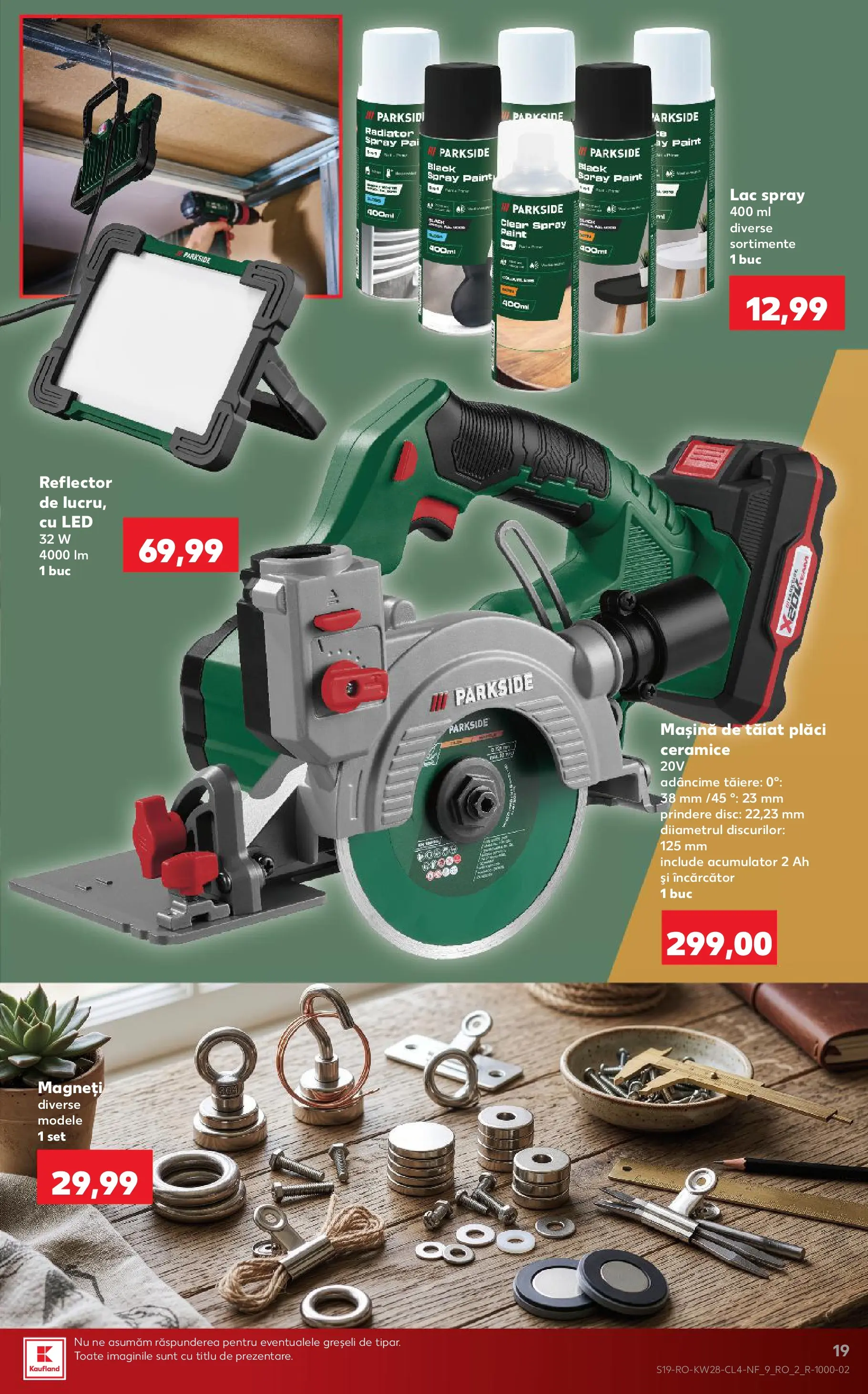Kaufland Comarnic 07.07.2026 - Revista si Oferta | Pagină: 19 | Produse: Încărcător, Disc, Babak