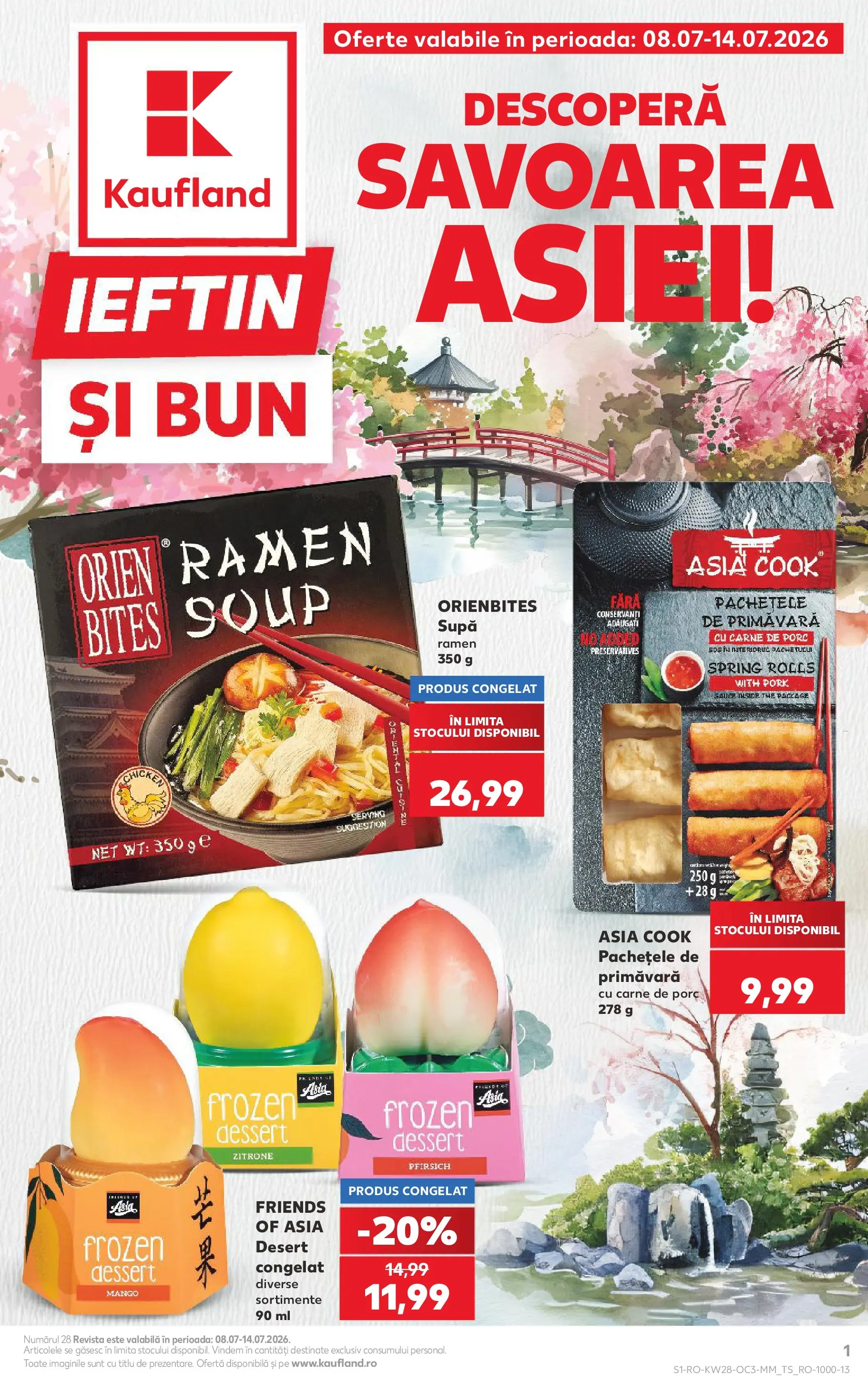Kaufland Viseu de Sus 07.07.2026 - Revista si Oferta | Pagină: 1 | Produse: Carne De Porc, Sos, Mango