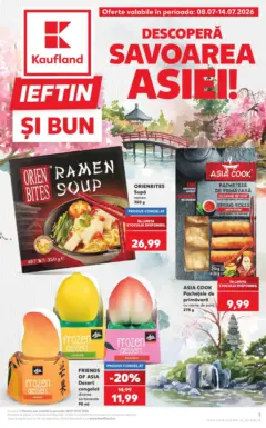 Ofertele Kaufland valabile de la 07.07.2026