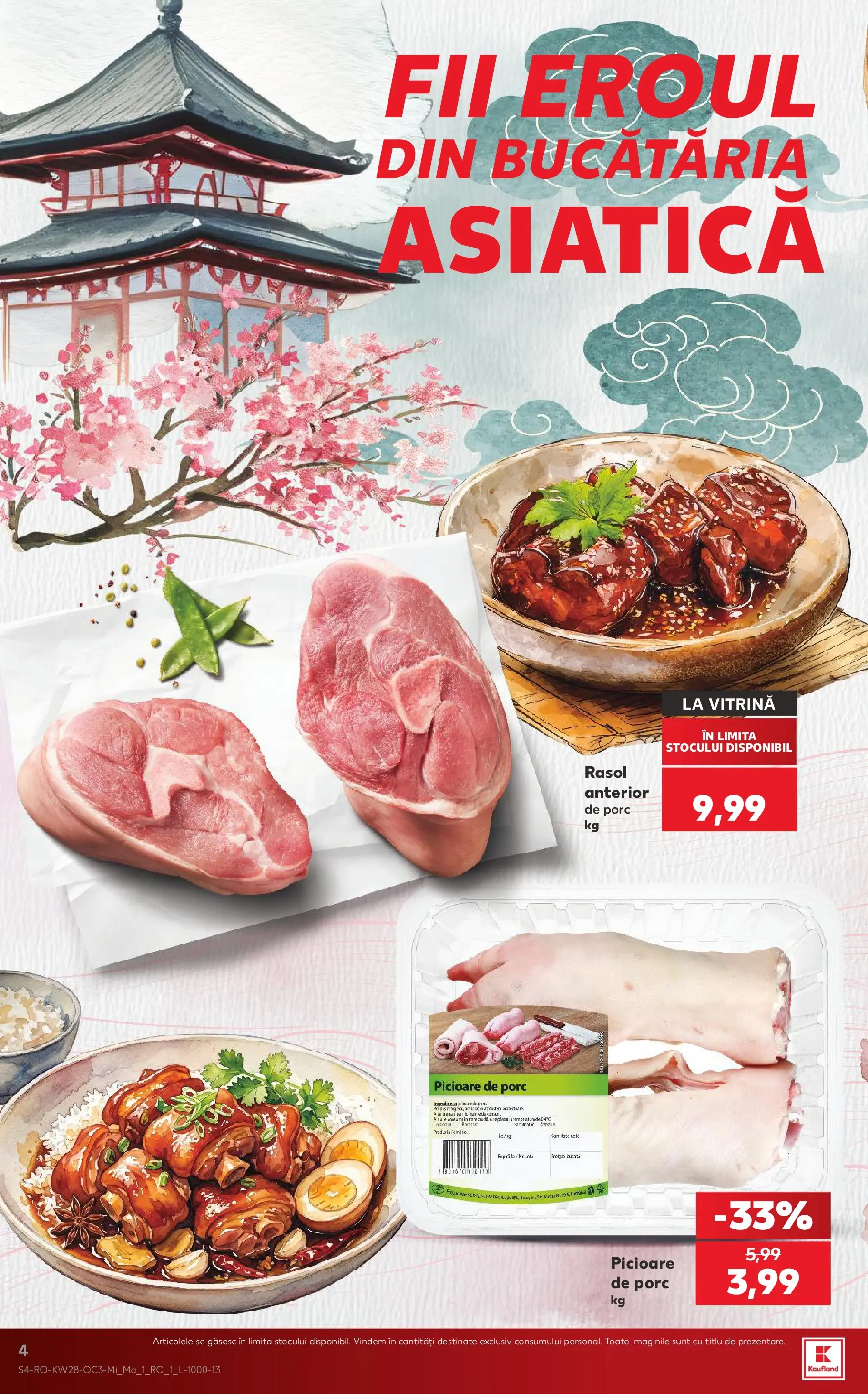 Kaufland Viseu de Sus 07.07.2026 - Revista si Oferta | Pagină: 4 | Produse: Vitrină, Rasol