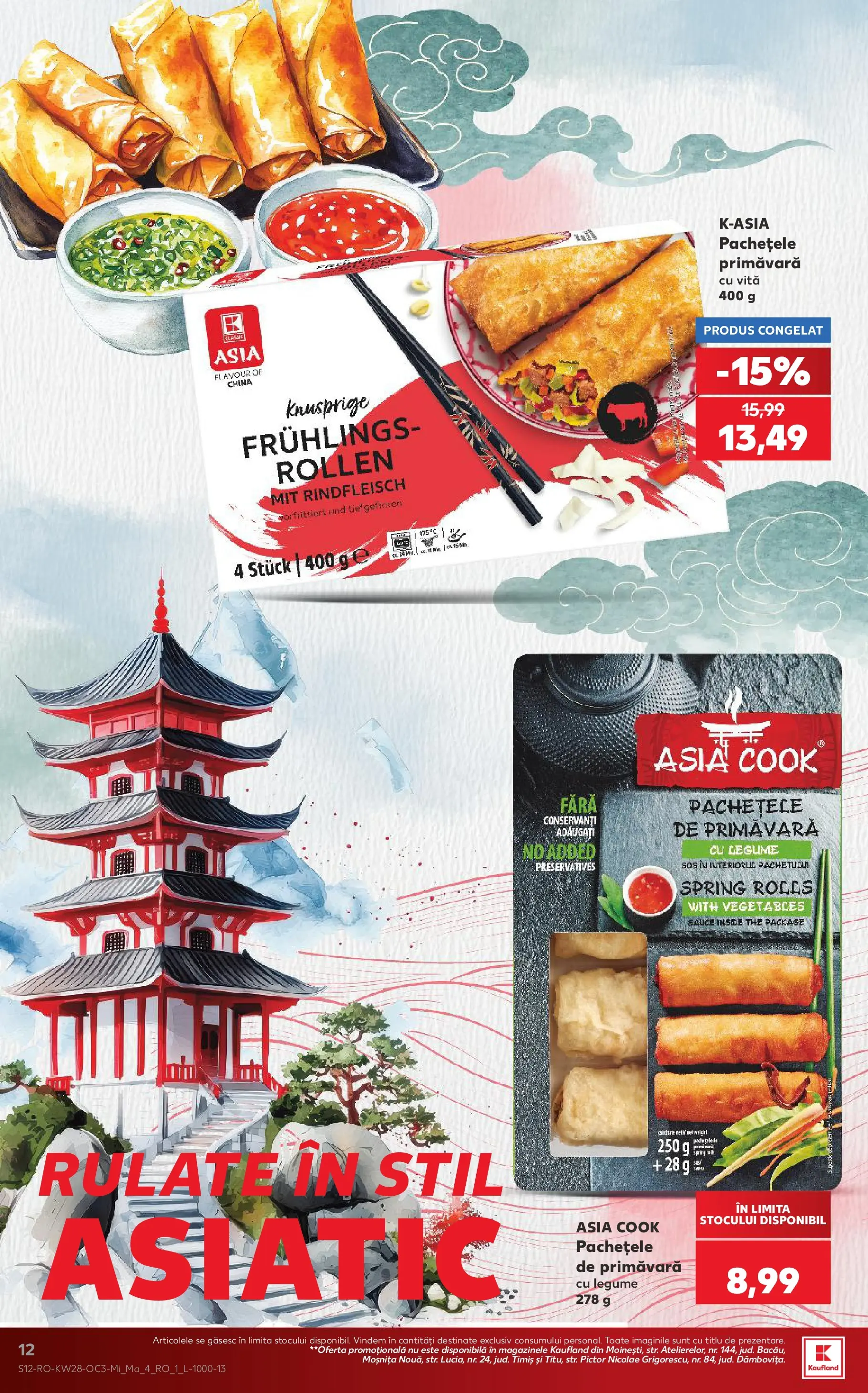 Kaufland Viseu de Sus 07.07.2026 - Revista si Oferta | Pagină: 12 | Produse: Legume, Sos
