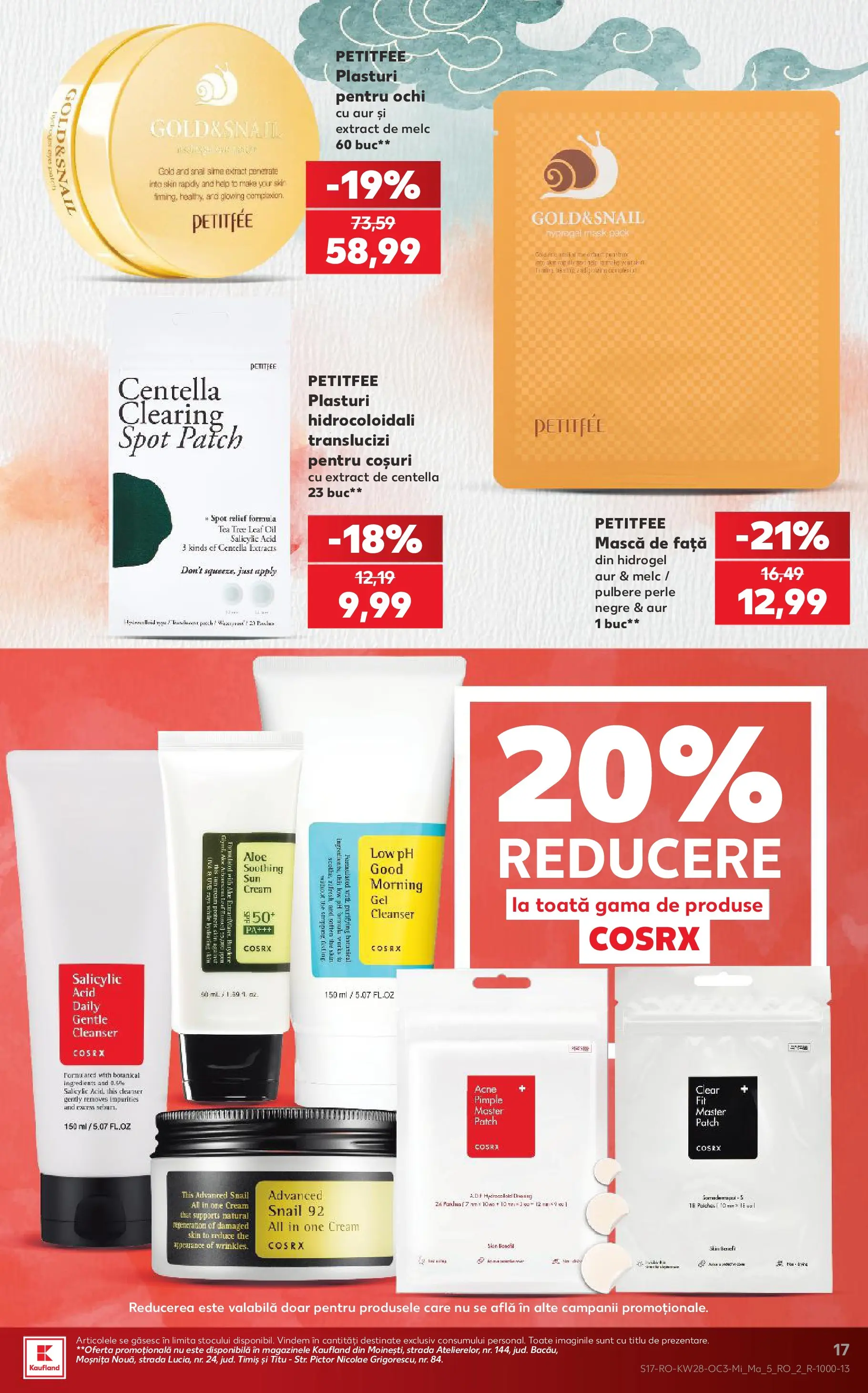Kaufland Viseu de Sus 07.07.2026 - Revista si Oferta | Pagină: 17 | Produse: Șal, Plasturi, Akrilik boya