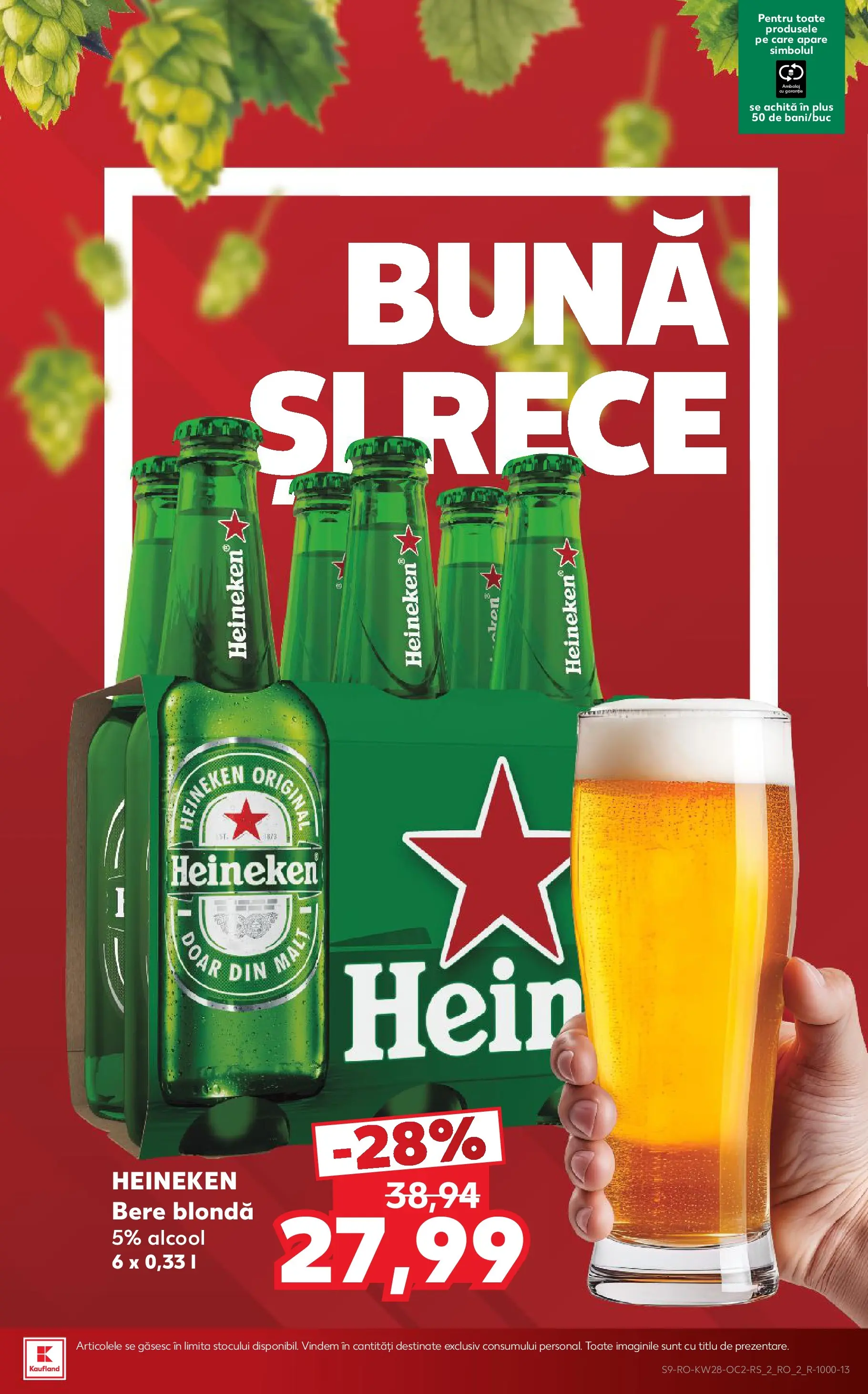 Kaufland Slatina 08.07.2026 - Revista si Oferta | Pagină: 9 | Produse: Bere