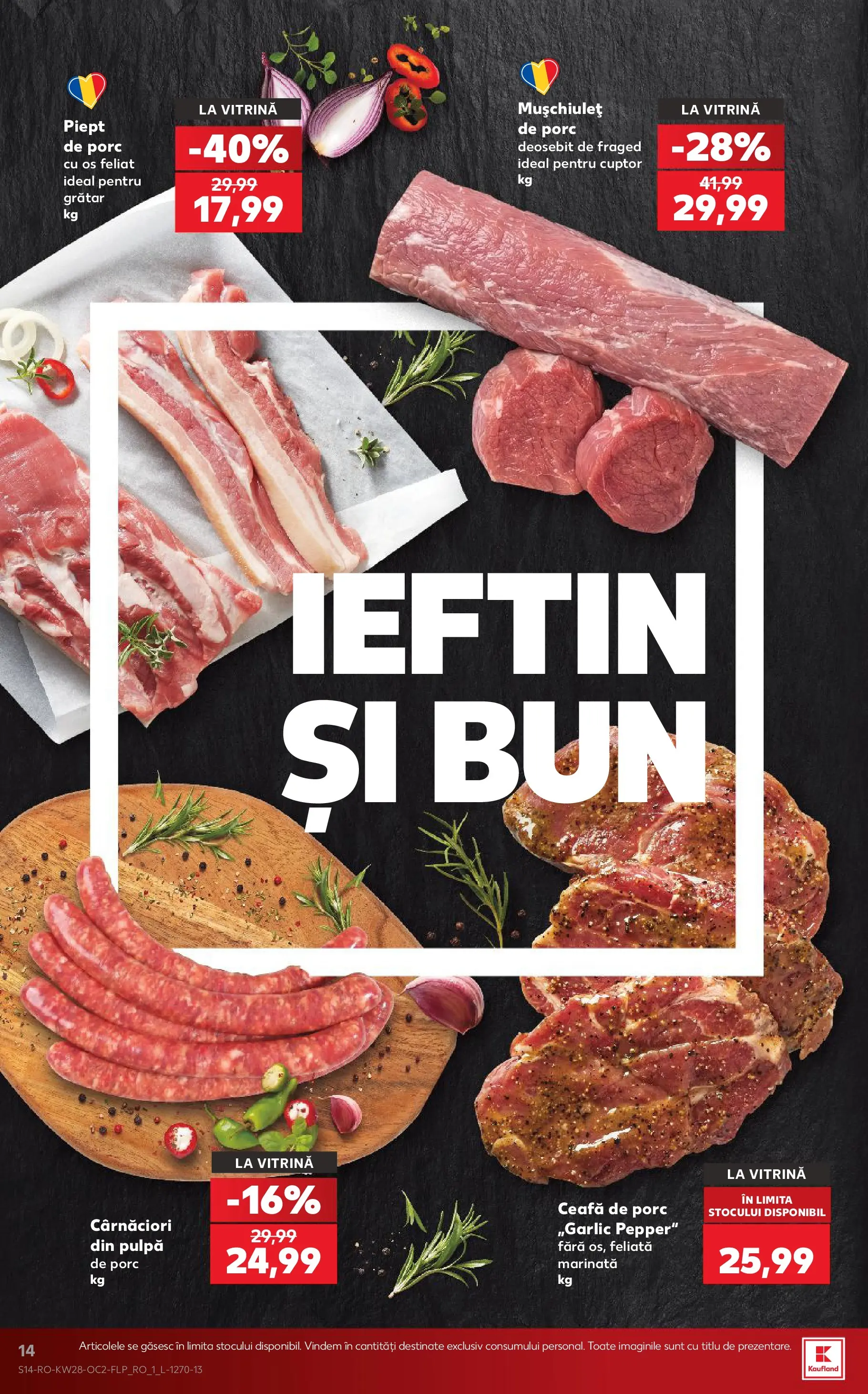 Kaufland Viseu de Sus 08.07.2026 - Revista si Oferta | Pagină: 14 | Produse: Cuptor, Keçeli kalem, Grătar, Vitrină