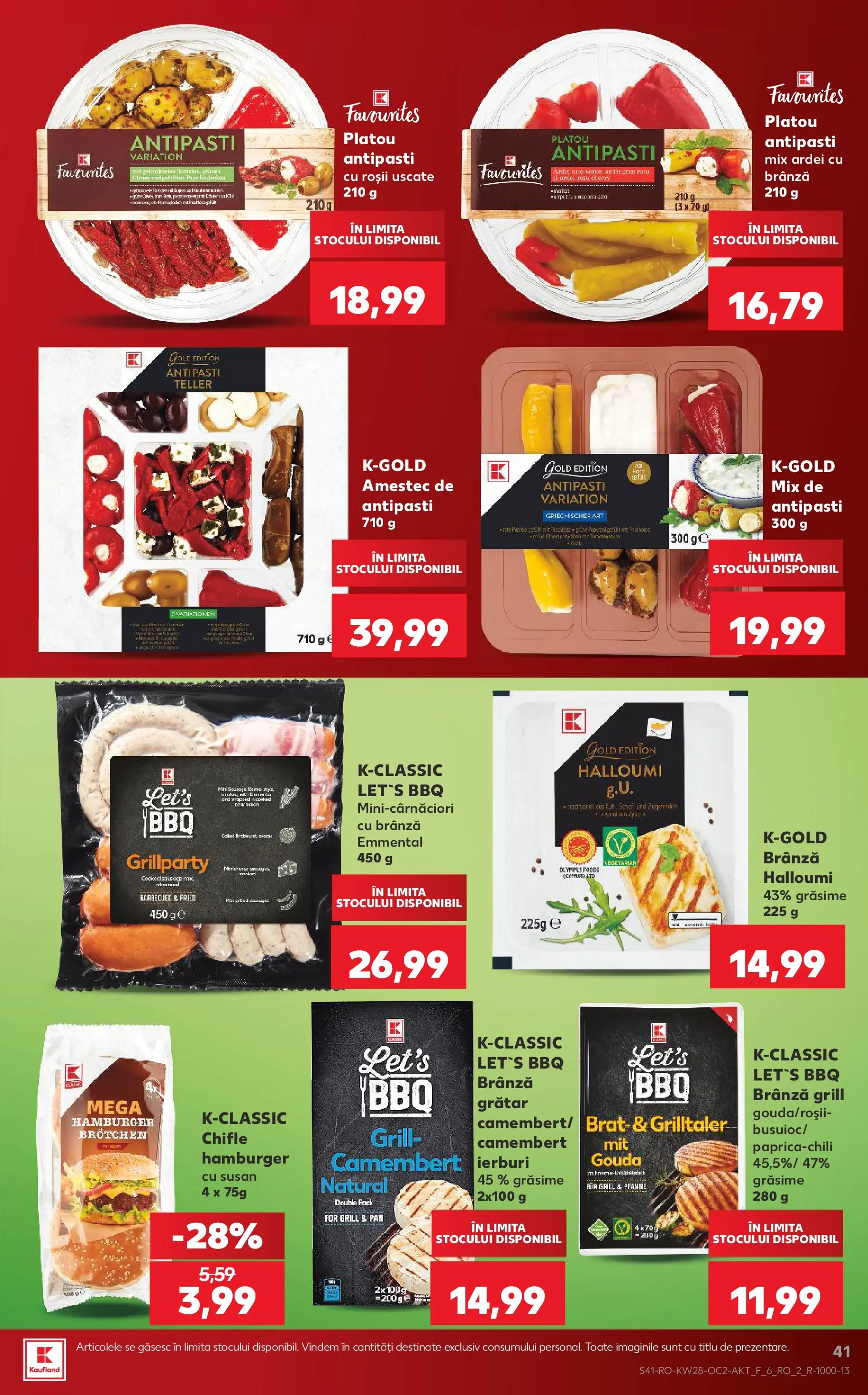 Kaufland Slatina 08.07.2026 - Revista si Oferta | Pagină: 41 | Produse: Grill, Grătar, Ardei, Roșii