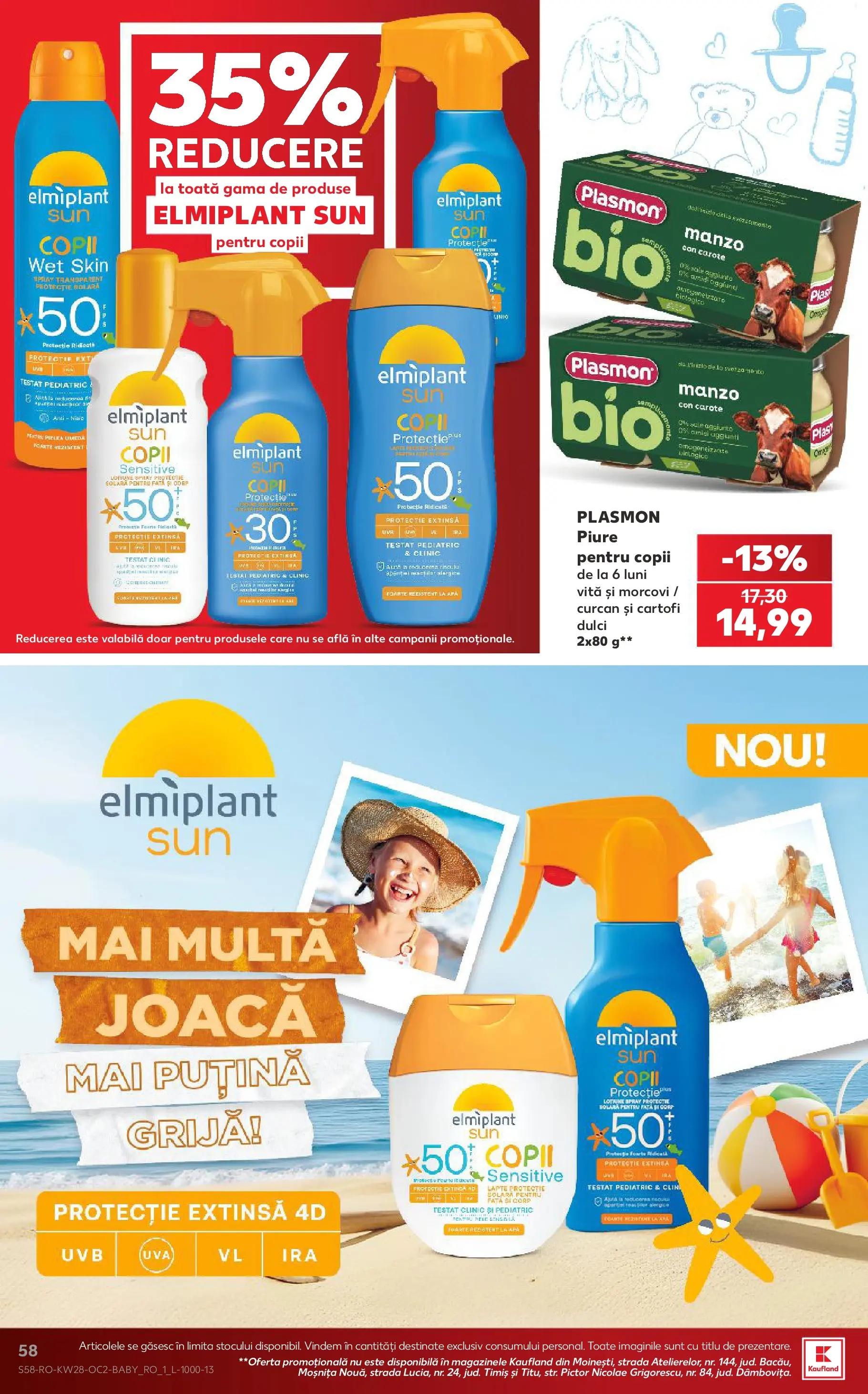 Kaufland Slatina 08.07.2026 - Revista si Oferta | Pagină: 58 | Produse: Taneli organik hardal, Morcovi, Cartofi, Apă