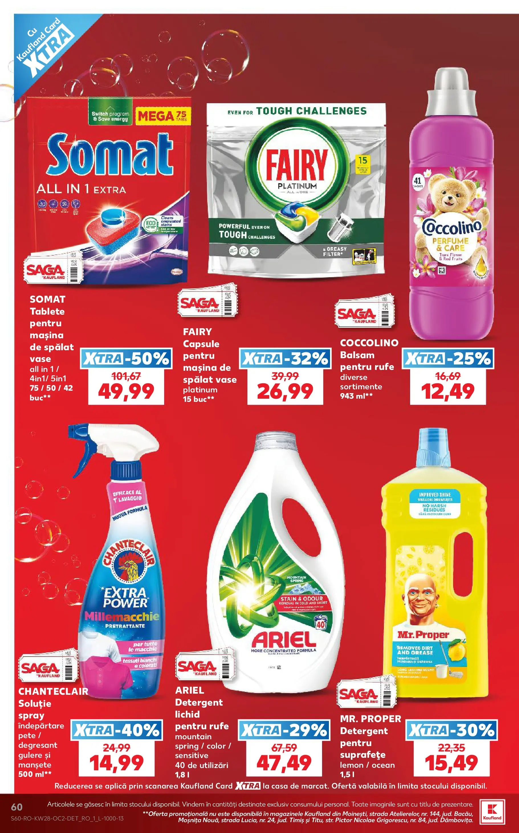 Kaufland Slatina 08.07.2026 - Revista si Oferta | Pagină: 60 | Produse: Balsam, Detergent