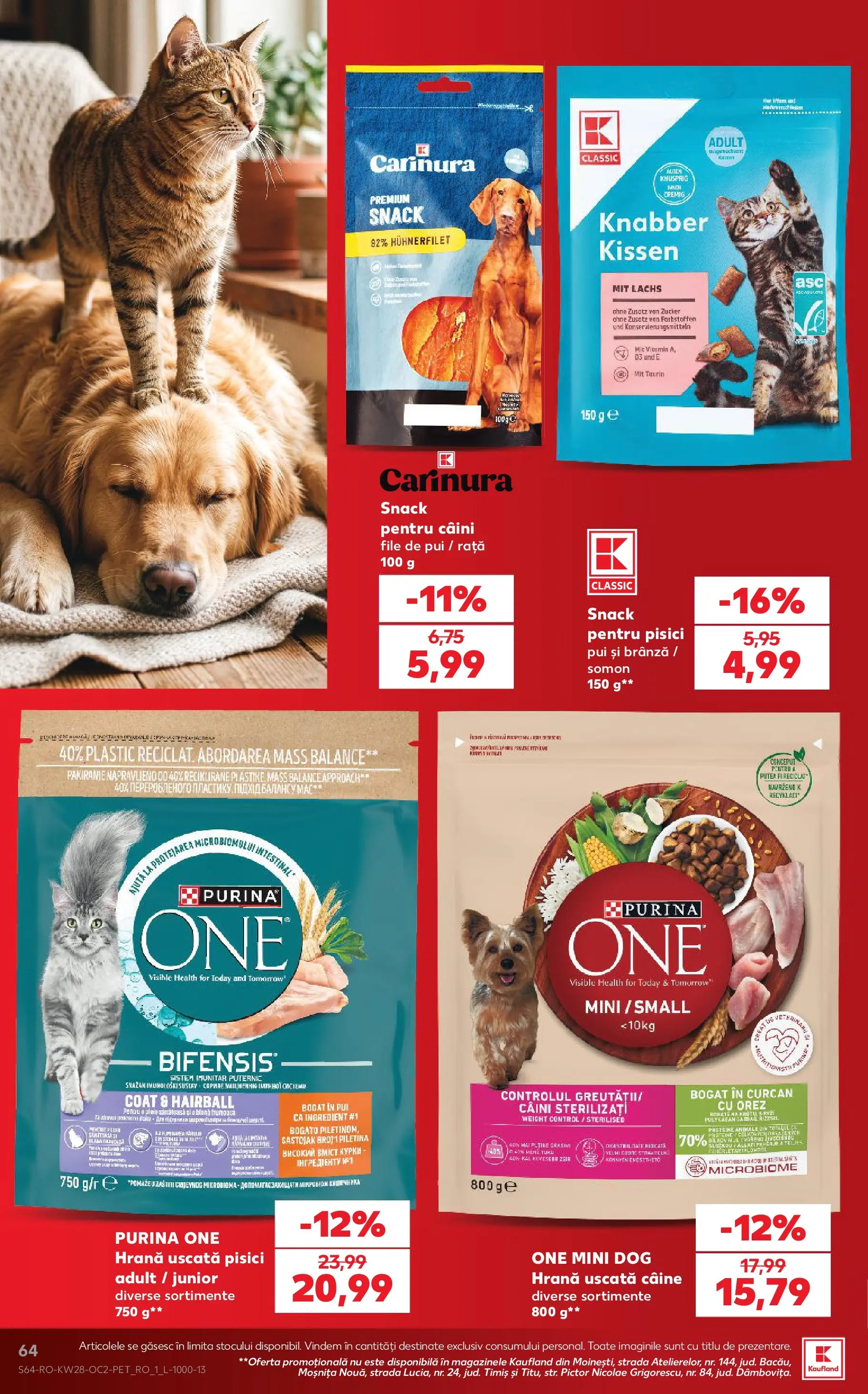 Kaufland Craiova 08.07.2026 - Revista si Oferta | Pagină: 64 | Produse: Masaüstü kılıfı, Hacıyatmaz Kedi Oyuncağı, Rață, Brânză
