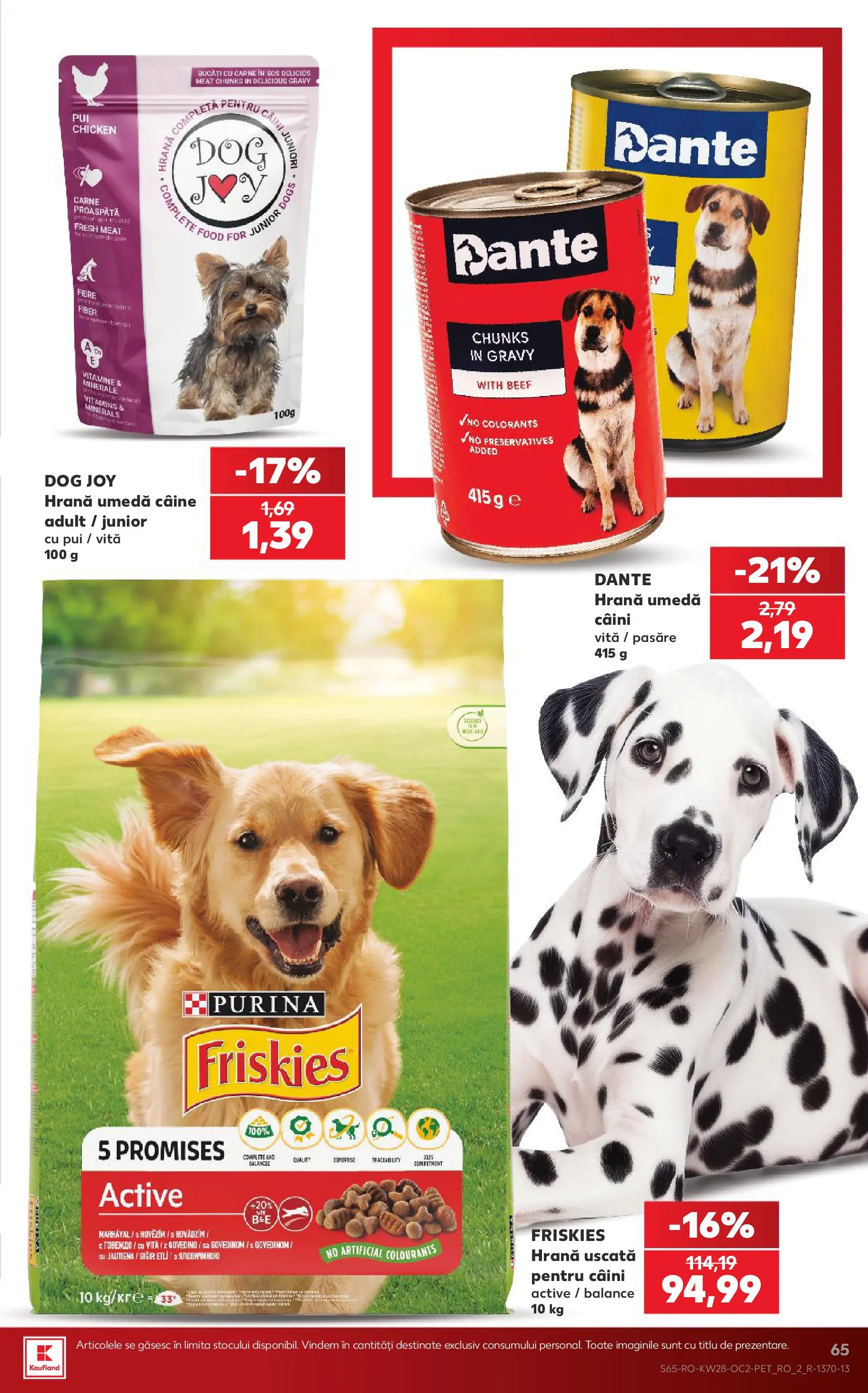 Kaufland Slatina 08.07.2026 - Revista si Oferta | Pagină: 65 | Produse: Hacıyatmaz Kedi Oyuncağı, Sos