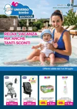 Universo Bimbo Relax, vacanza ma anche tanti sconti - al 29.07.2026
