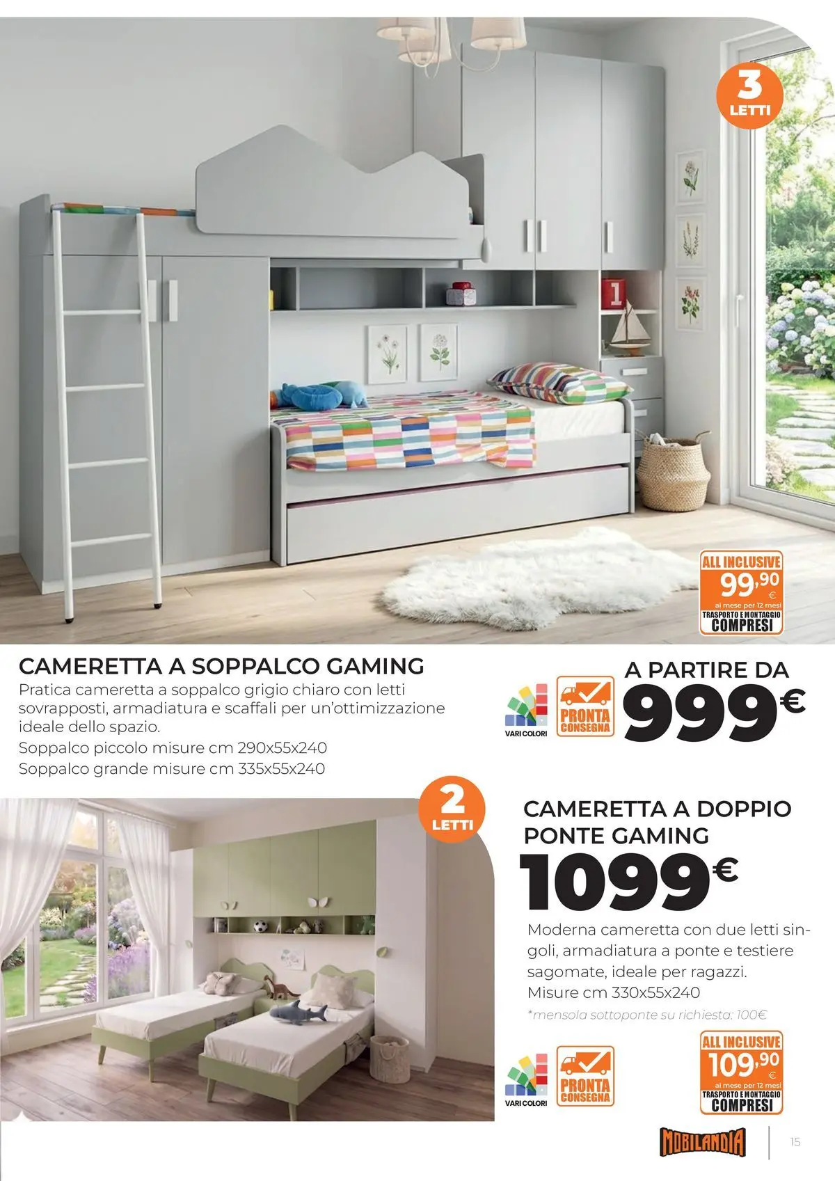Nuovo Offerte volantino Mobilandia dal 03/07/2026 > offerte anteprima 🛍️ | Pagina: 15 | Prodotti: Mensola