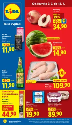 Náhled letáku Lidl - Lidl leták do 12.07.2026 od 08.07.2026 Náhled letáku Lidl - Lidl leták do 12.07.2026 od 08.07.2026