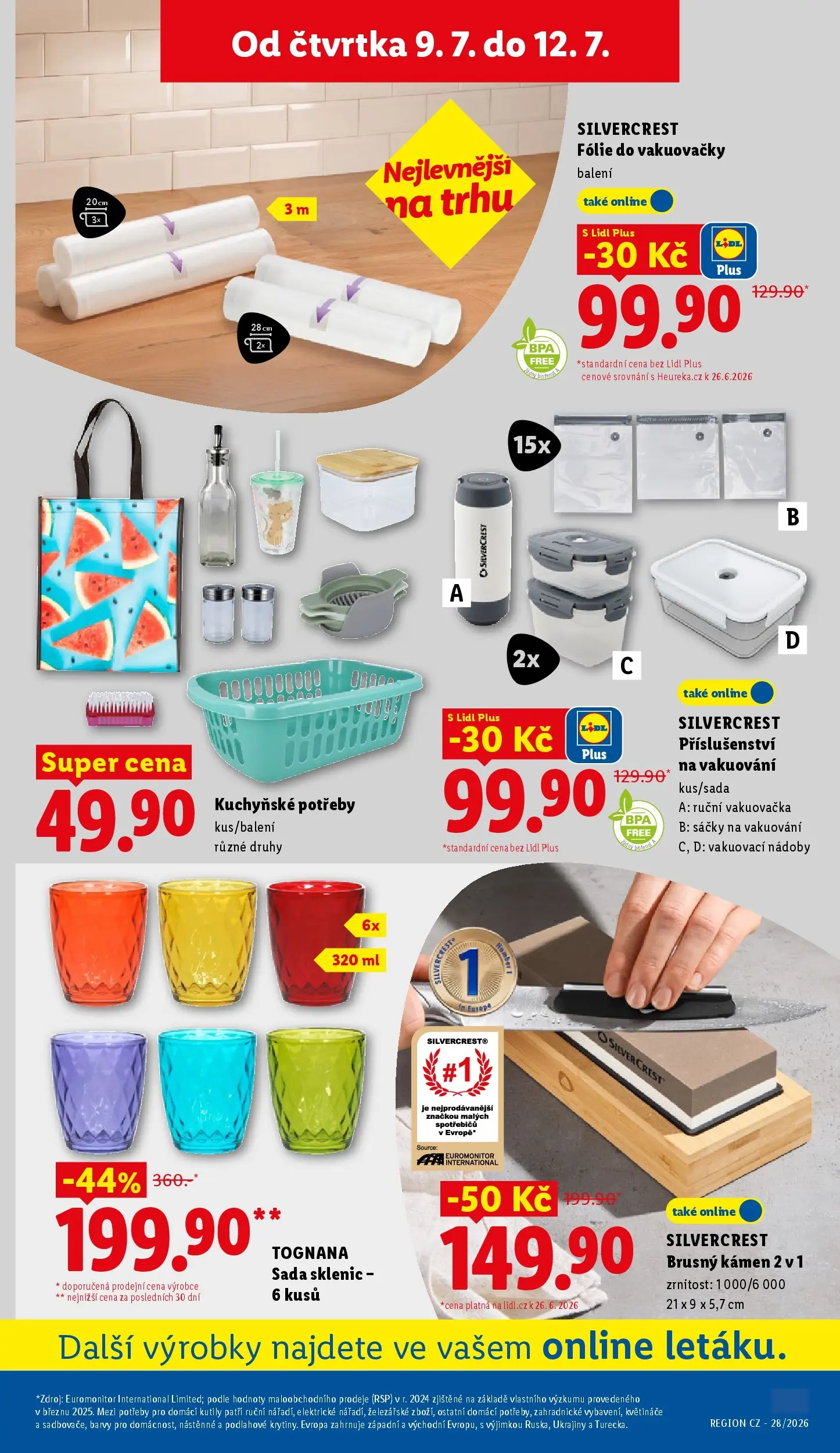 Lidl leták od 05.07.2026 - Nový akční leták | Strana: 13 | Produkty: Vakuovačka, Květináče, Fólie, Barvy