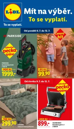 Náhled letáku Lidl leták - Spotřební zboží od 06.07.2026