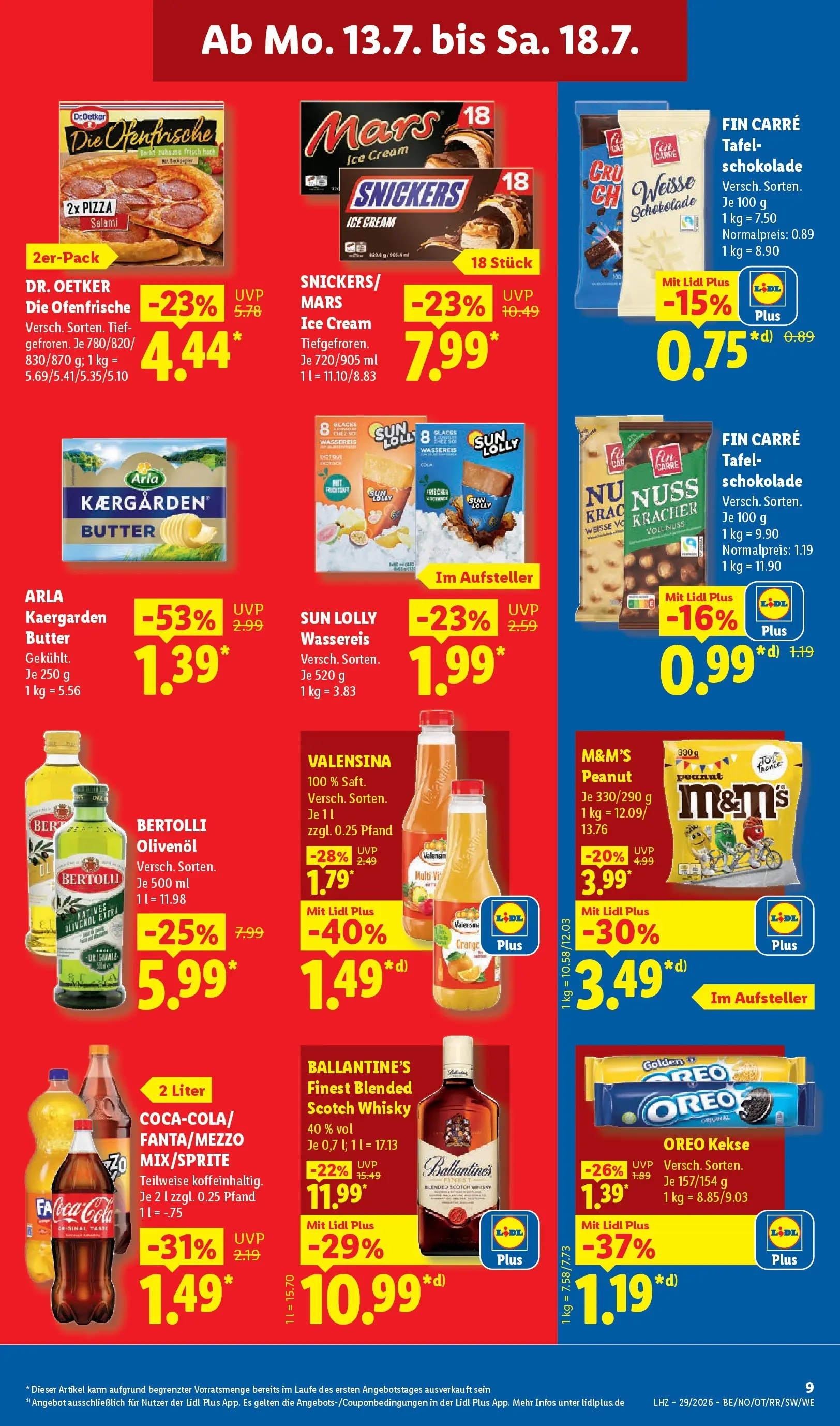 Lidl Prospekt Künzell (ab 12.07.2026) » Angebote online | Seite: 19 | Produkte: Schokolade, Olivenol, Ofenfrische, Pizza Lidl Prospekt Künzell (ab 12.07.2026) zum Blättern » Angebote | Seite: 19 | Produkte: Schokolade, Olivenol, Ofenfrische, Pizza