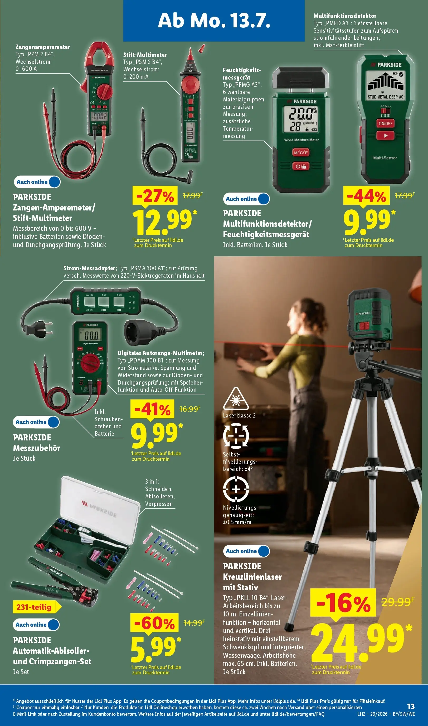 Lidl Prospekt Künzell (ab 12.07.2026) » Angebote online | Seite: 29 | Produkte: Adapter, Batterien, Batterie, Stativ Lidl Prospekt Künzell (ab 12.07.2026) zum Blättern » Angebote | Seite: 29 | Produkte: Adapter, Batterien, Batterie, Stativ