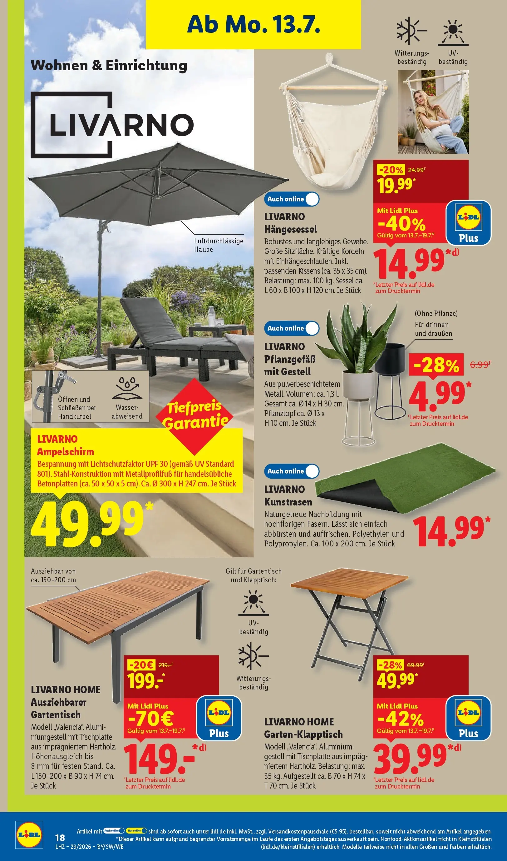 Lidl Prospekt Künzell (ab 12.07.2026) » Angebote online | Seite: 36 | Produkte: Sessel, Wasser Lidl Prospekt Künzell (ab 12.07.2026) zum Blättern » Angebote | Seite: 36 | Produkte: Sessel, Wasser