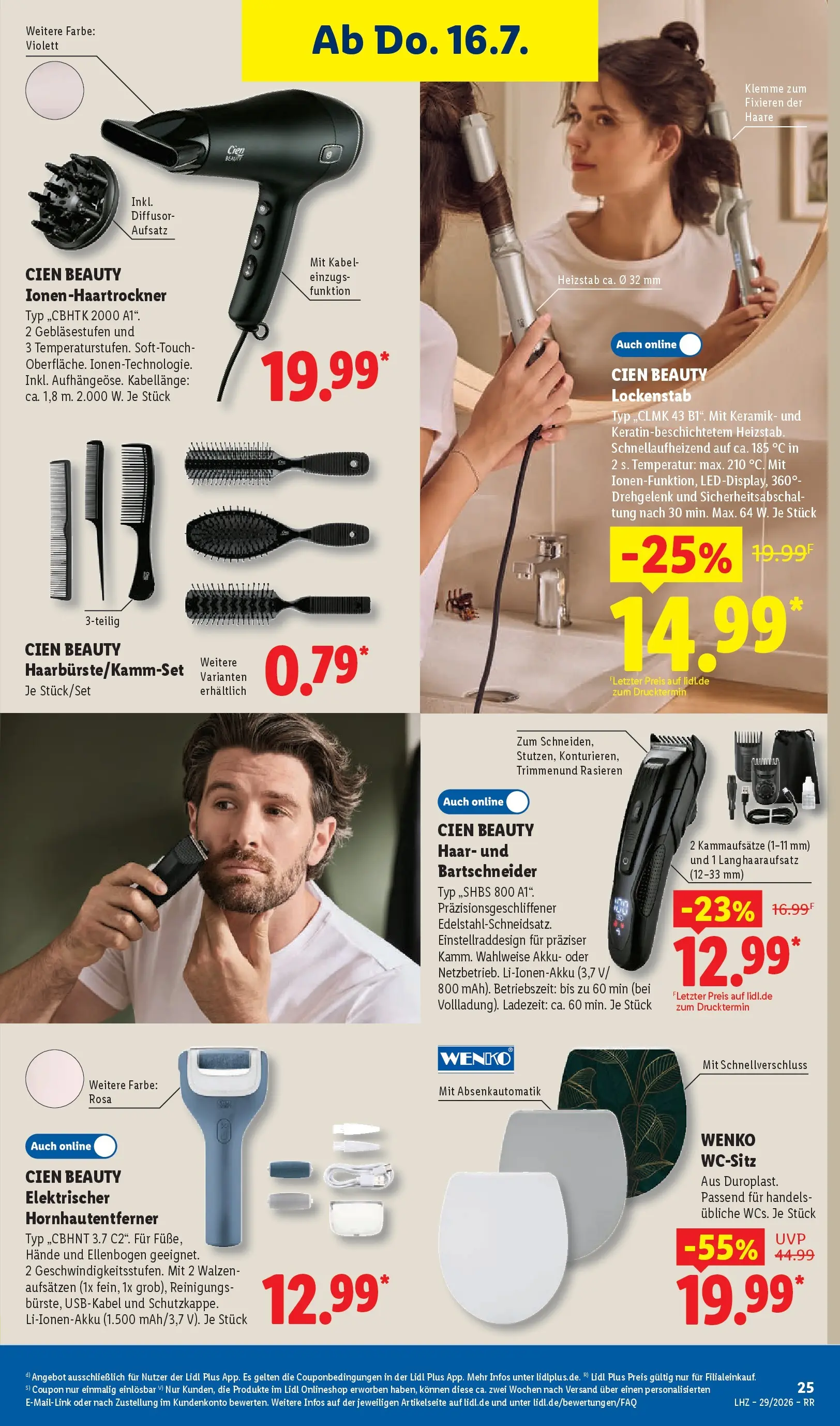 Lidl Prospekt Zülpich (ab 12.07.2026) zum Blättern » Angebote | Seite: 47 | Produkte: Kabel, Lockenstab