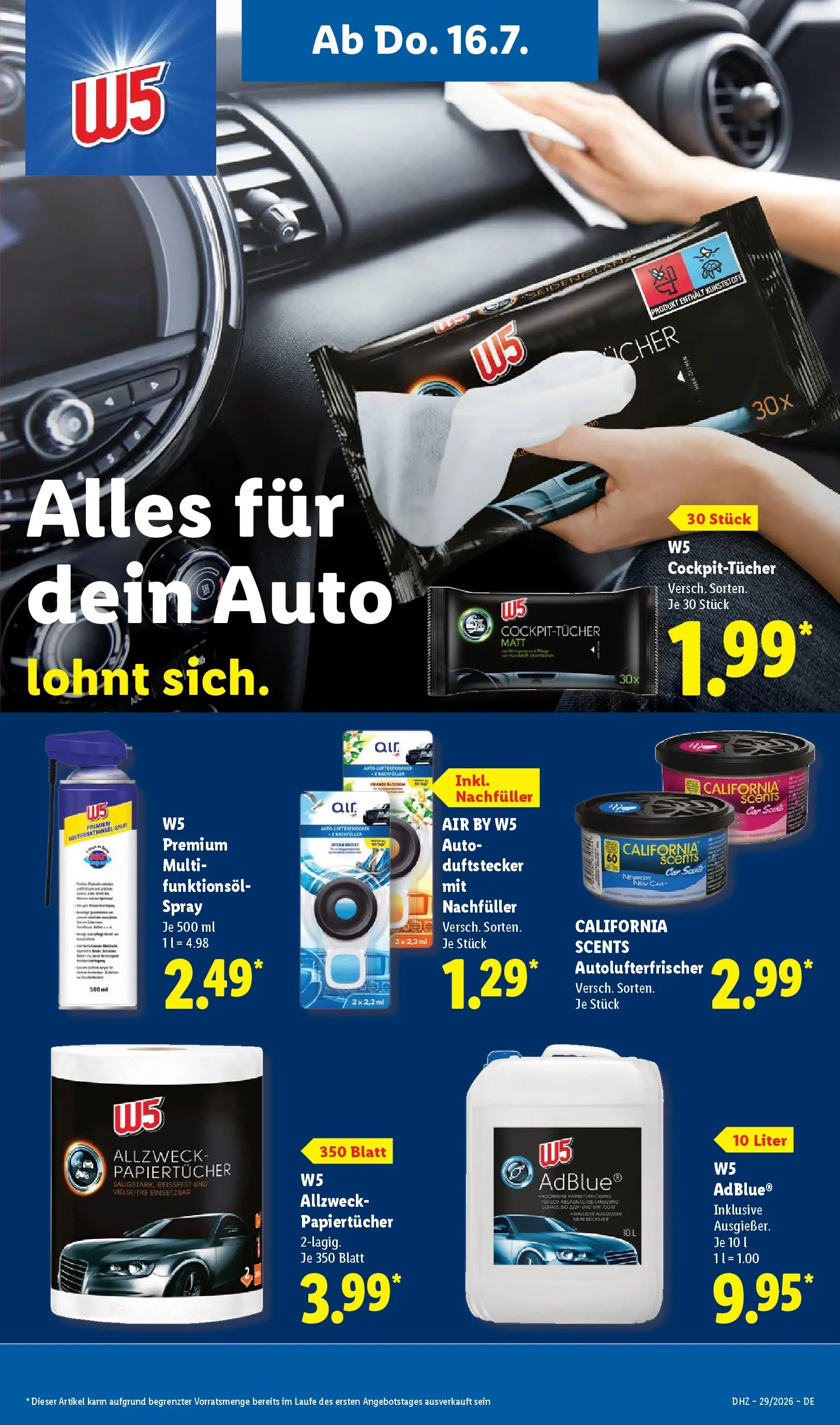 Lidl Prospekt Künzell (ab 12.07.2026) » Angebote online | Seite: 51 | Produkte: Tür Lidl Prospekt Künzell (ab 12.07.2026) zum Blättern » Angebote | Seite: 51 | Produkte: Tür