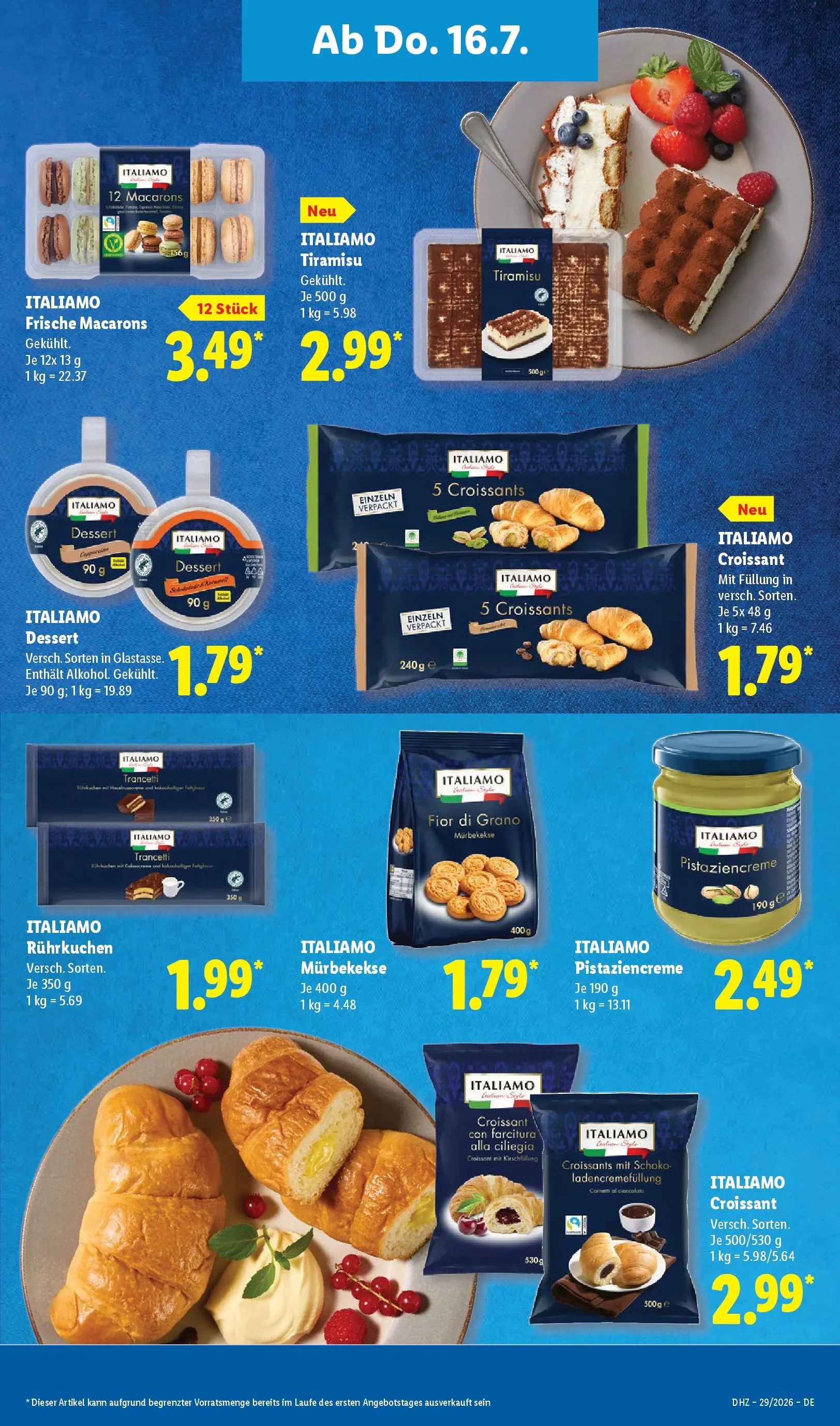 Lidl Prospekt Künzell (ab 12.07.2026) » Angebote online | Seite: 61 | Produkte: Croissant Lidl Prospekt Künzell (ab 12.07.2026) zum Blättern » Angebote | Seite: 61 | Produkte: Croissant