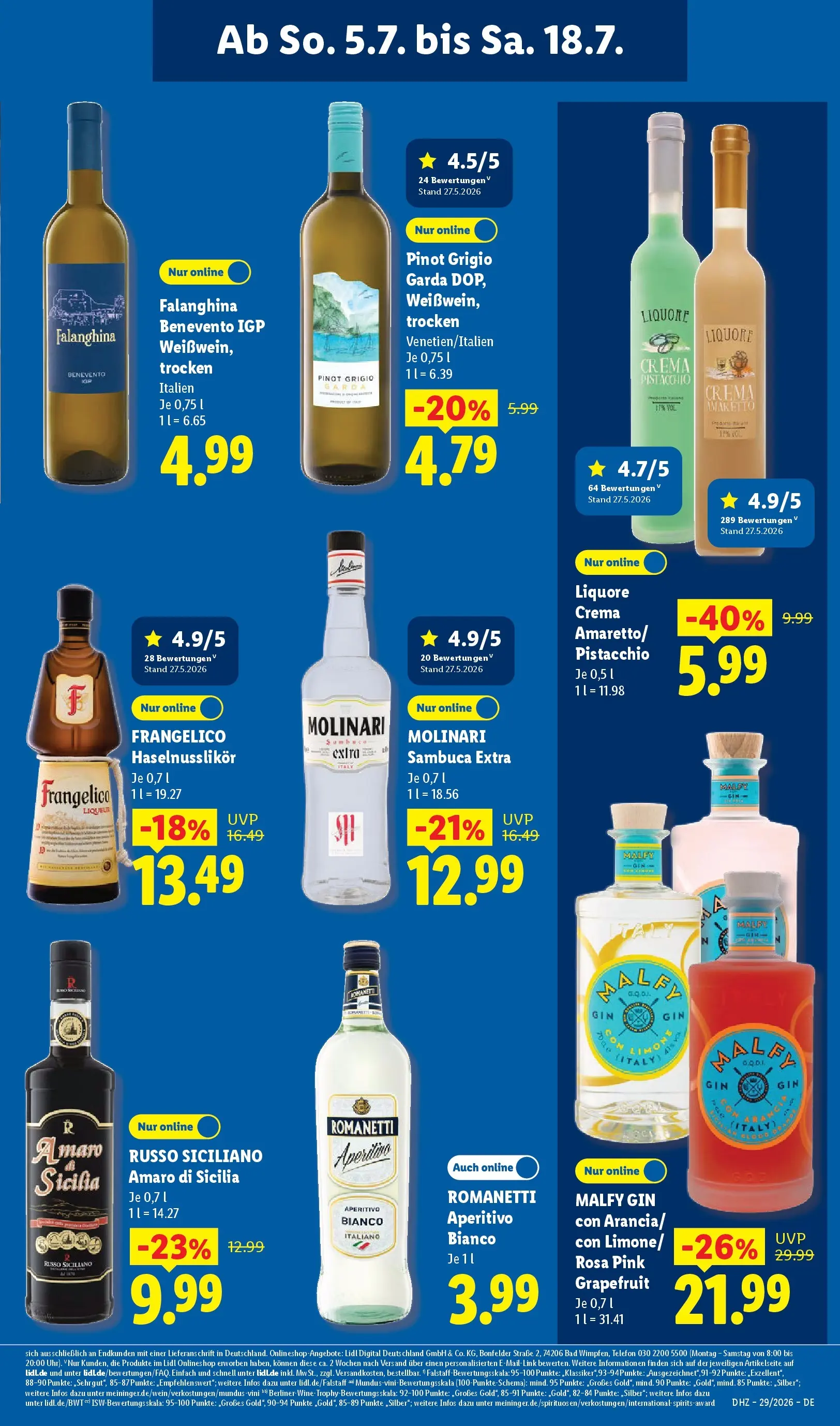 Lidl Prospekt Künzell (ab 12.07.2026) » Angebote online | Seite: 63 | Produkte: Bad, Sambuca, Gin, Telefon Lidl Prospekt Künzell (ab 12.07.2026) zum Blättern » Angebote | Seite: 63 | Produkte: Bad, Sambuca, Gin, Telefon