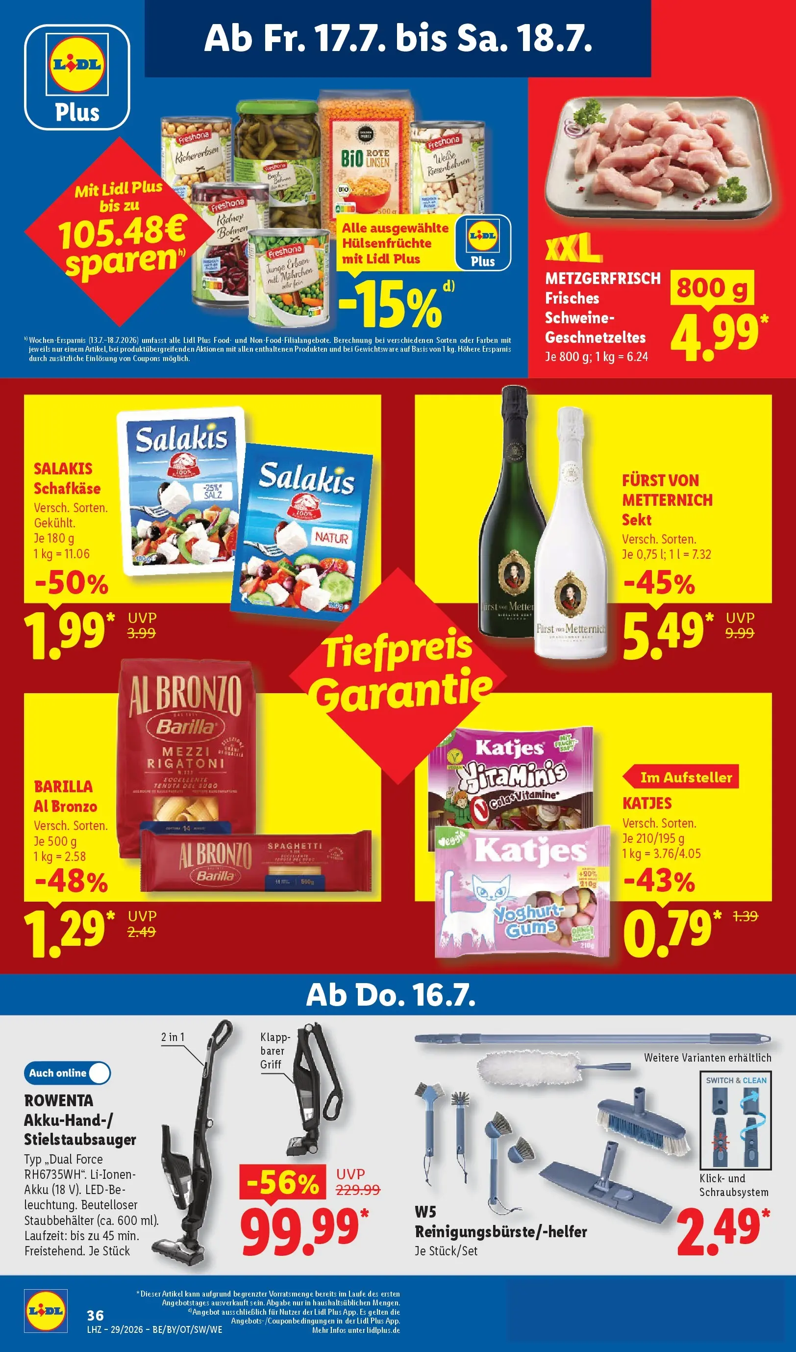 Lidl Prospekt Künzell (ab 12.07.2026) » Angebote online | Seite: 72 | Produkte: Feta, Sekt, Katjes, Pasta Lidl Prospekt Künzell (ab 12.07.2026) zum Blättern » Angebote | Seite: 72 | Produkte: Feta, Sekt, Katjes, Pasta