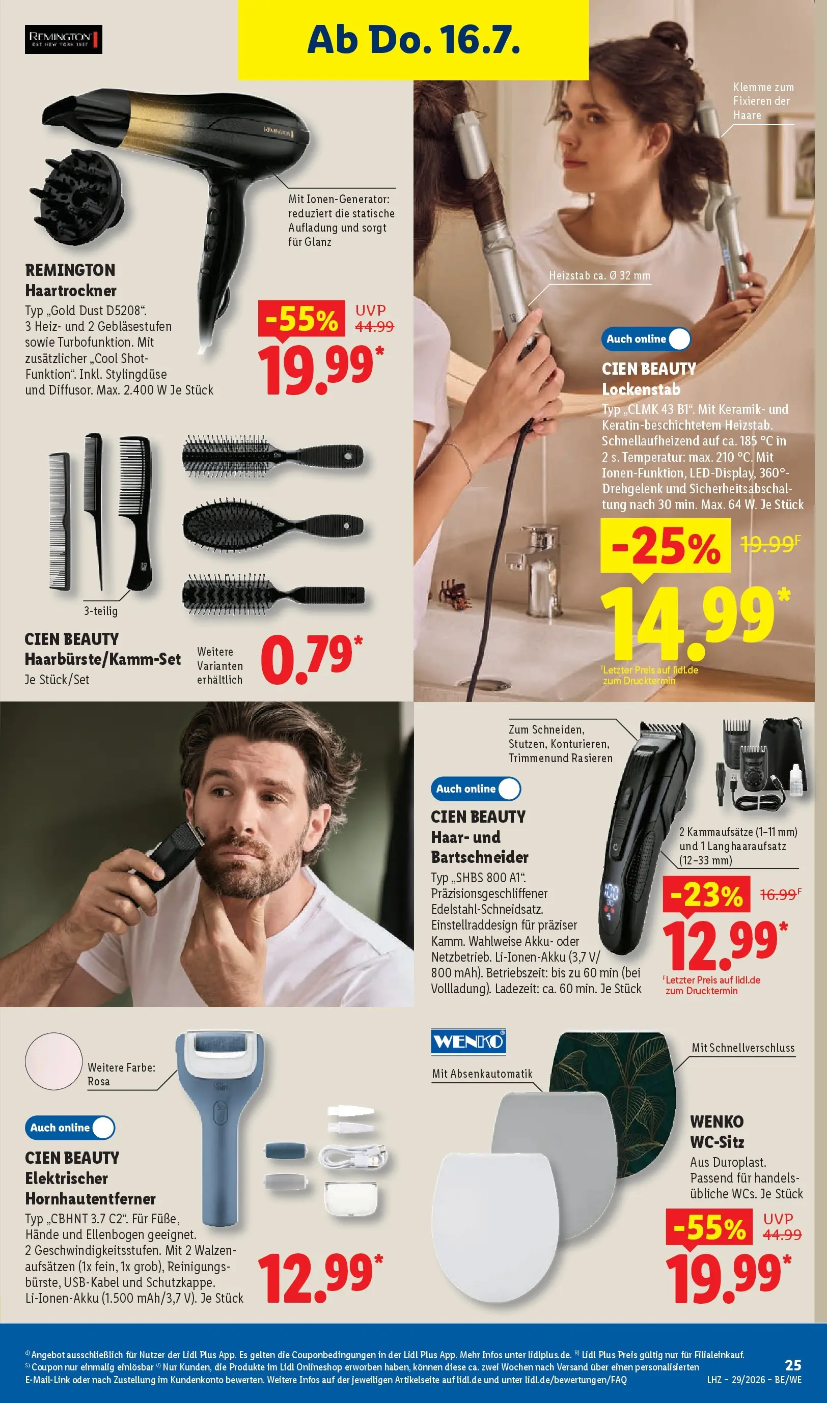 Lidl Prospekt Künzell (ab 12.07.2026) » Angebote online | Seite: 47 | Produkte: Lockenstab, Haartrockner Lidl Prospekt Künzell (ab 12.07.2026) zum Blättern » Angebote | Seite: 47 | Produkte: Lockenstab, Haartrockner