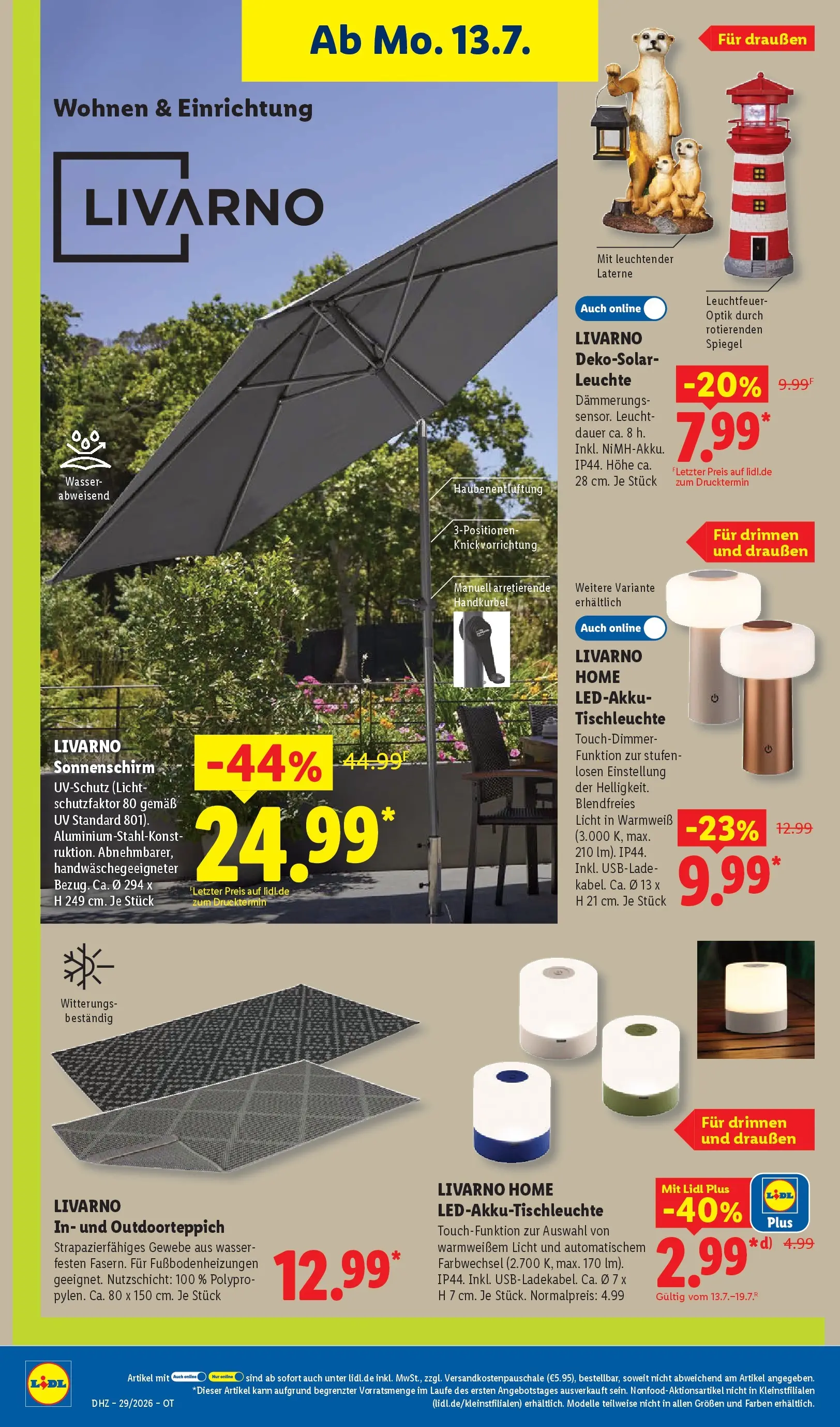 Lidl Prospekt Senftenberg (ab 12.07.2026) ยป Angebote online | Seite: 38 | Produkte: Spiegel, Wasser, Sonnenschirm Lidl Prospekt Senftenberg (ab 12.07.2026) zum Blรคttern ยป Angebote | Seite: 38 | Produkte: Spiegel, Wasser, Sonnenschirm