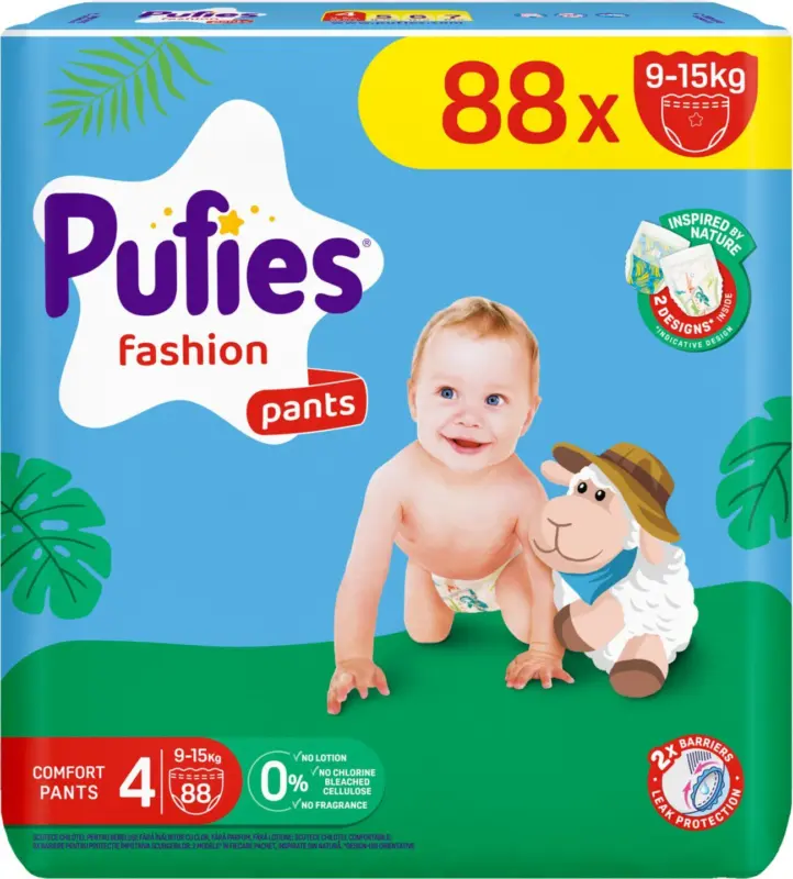 Pufies гащички 4, 5, 6 или 7 62-88 бр.