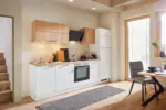m&ouml;max Dornbirn - Ihr Trendm&ouml;belhaus in Dornbirn K&uuml;chenblock inkl. 5 E-Ger&auml;te PN 80/100 in Wei&szlig;