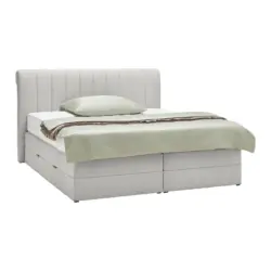 Boxspringbett Belano Grau ca. 200x200cm