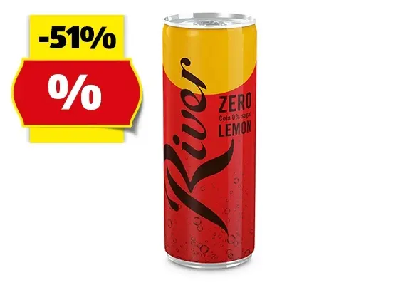 RIVER Cola Zero, 330 ml