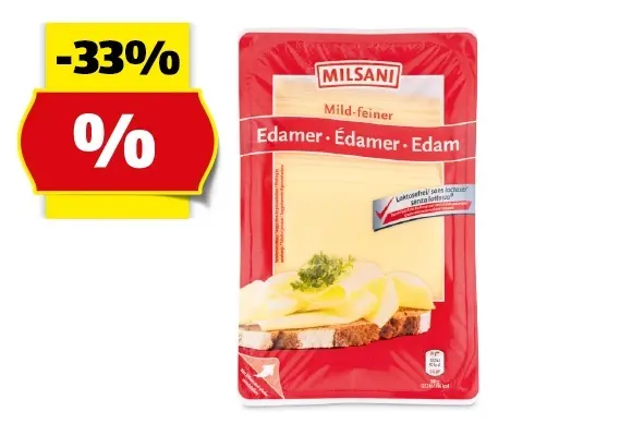 MILSANI Edamer Scheiben, 400 g
