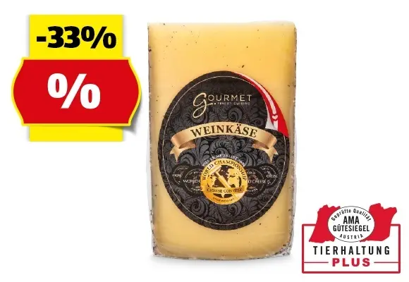 GOURMET FINEST CUISINE Pr&auml;mierter K&auml;segenuss, 275 g/250 g