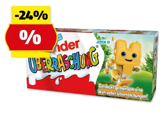 KINDER &Uuml;berraschung, 3 x 20 g