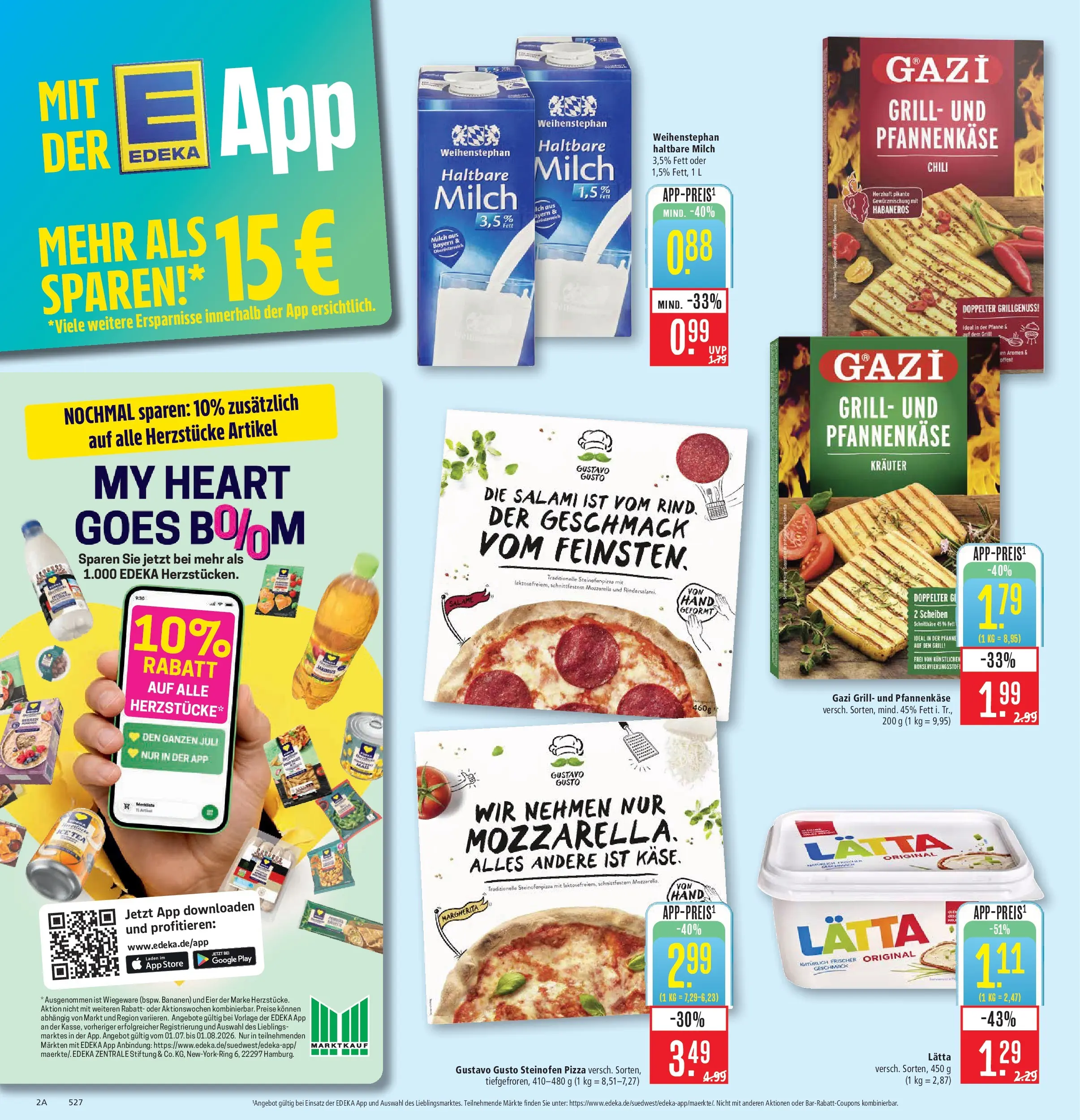 Marktkauf - Marktkauf: Wochenangebote (ab 06.07.2026) » Angebote online | Seite: 2 | Produkte: Haltbare milch, Bananen, Chili, Lätta