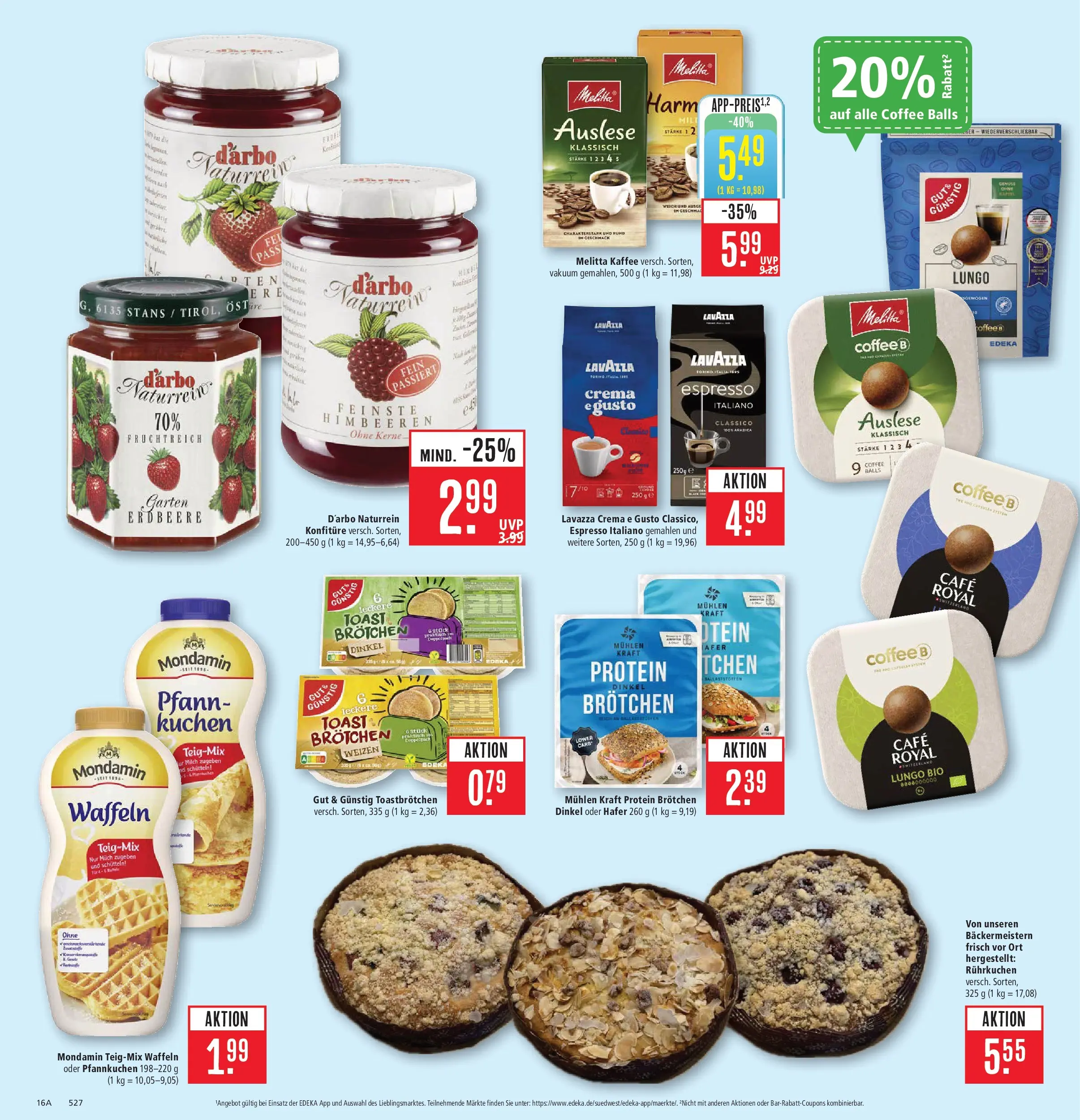 Marktkauf - Marktkauf: Wochenangebote (ab 06.07.2026) » Angebote online | Seite: 20 | Produkte: Himbeeren, Melitta kaffee, Toast, Waffeln