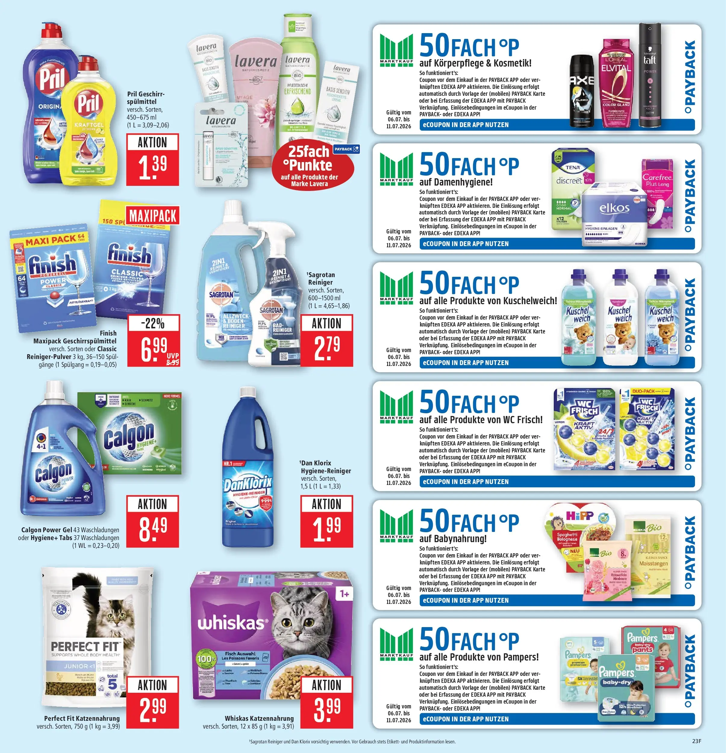Marktkauf - Marktkauf: Wochenangebote (ab 06.07.2026) » Angebote online | Seite: 29 | Produkte: Bad, Pampers, Pril, Whiskas