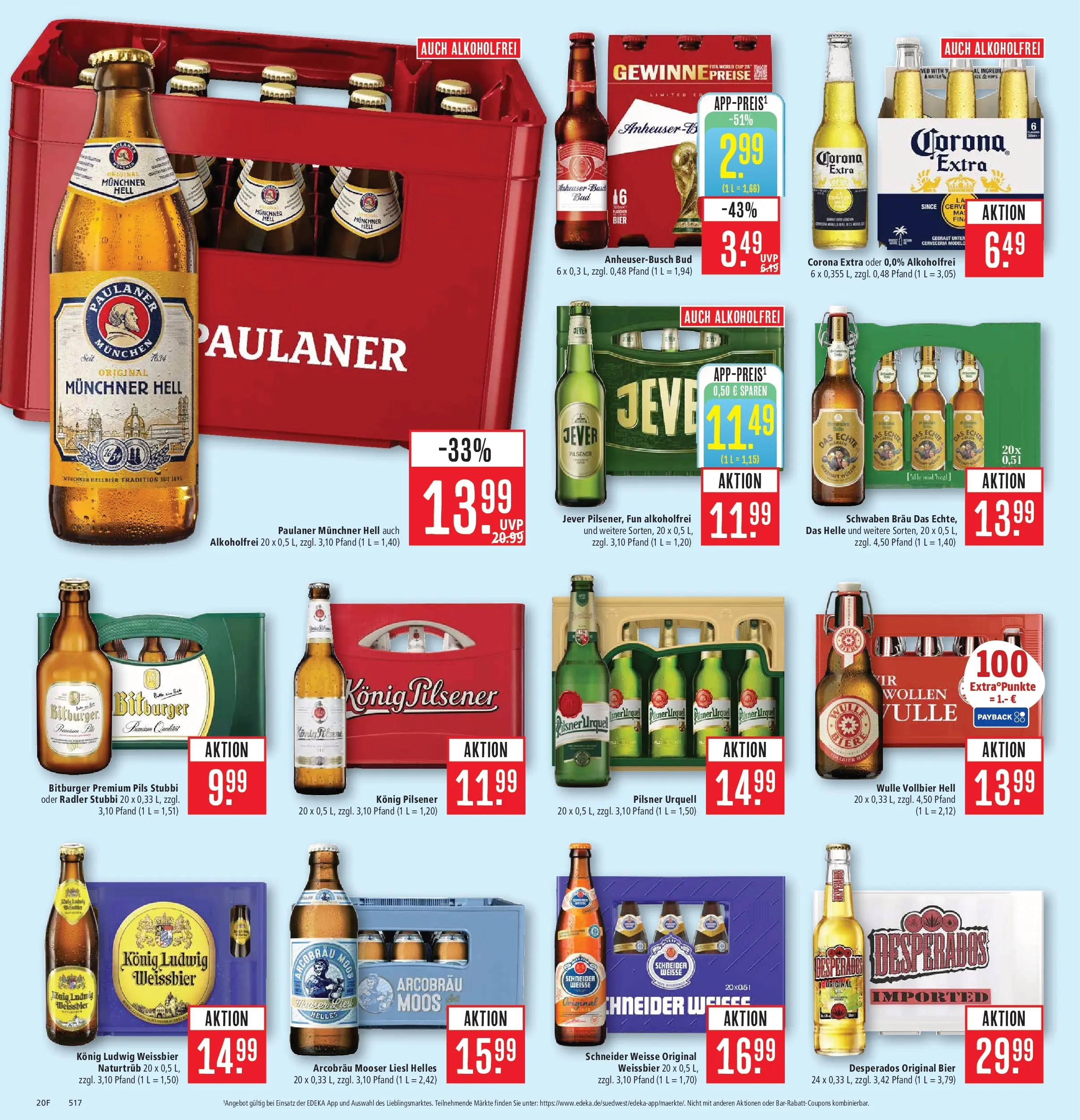Marktkauf Prospekt Kirchheim (ab 05.07.2026) » Angebote online | Seite: 26 | Produkte: Bitburger, Konig pilsener, Jever, Desperados