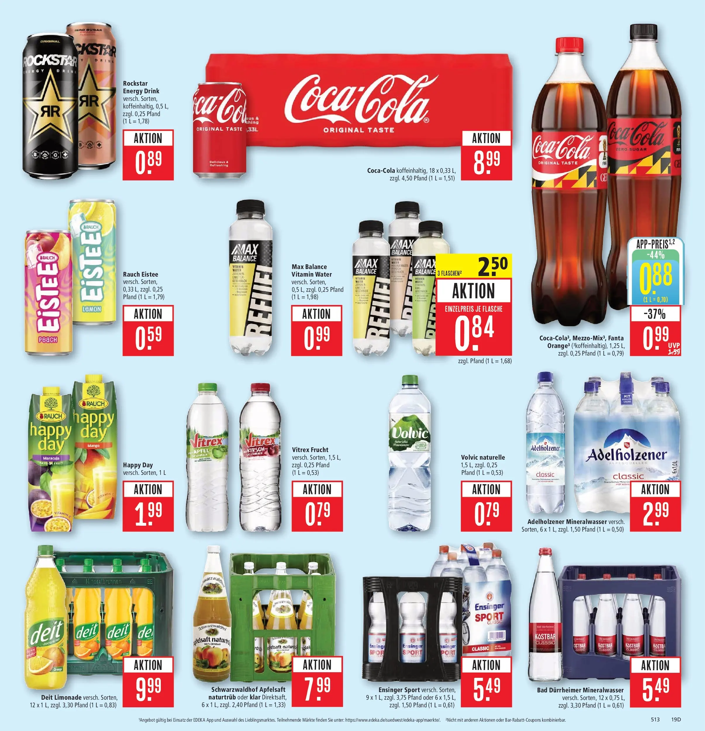 Marktkauf Prospekt Weil Am Rhein (ab 06.07.2026) » Angebote online | Seite: 25 | Produkte: Bad, Limonade, Apfelsaft, Volvic