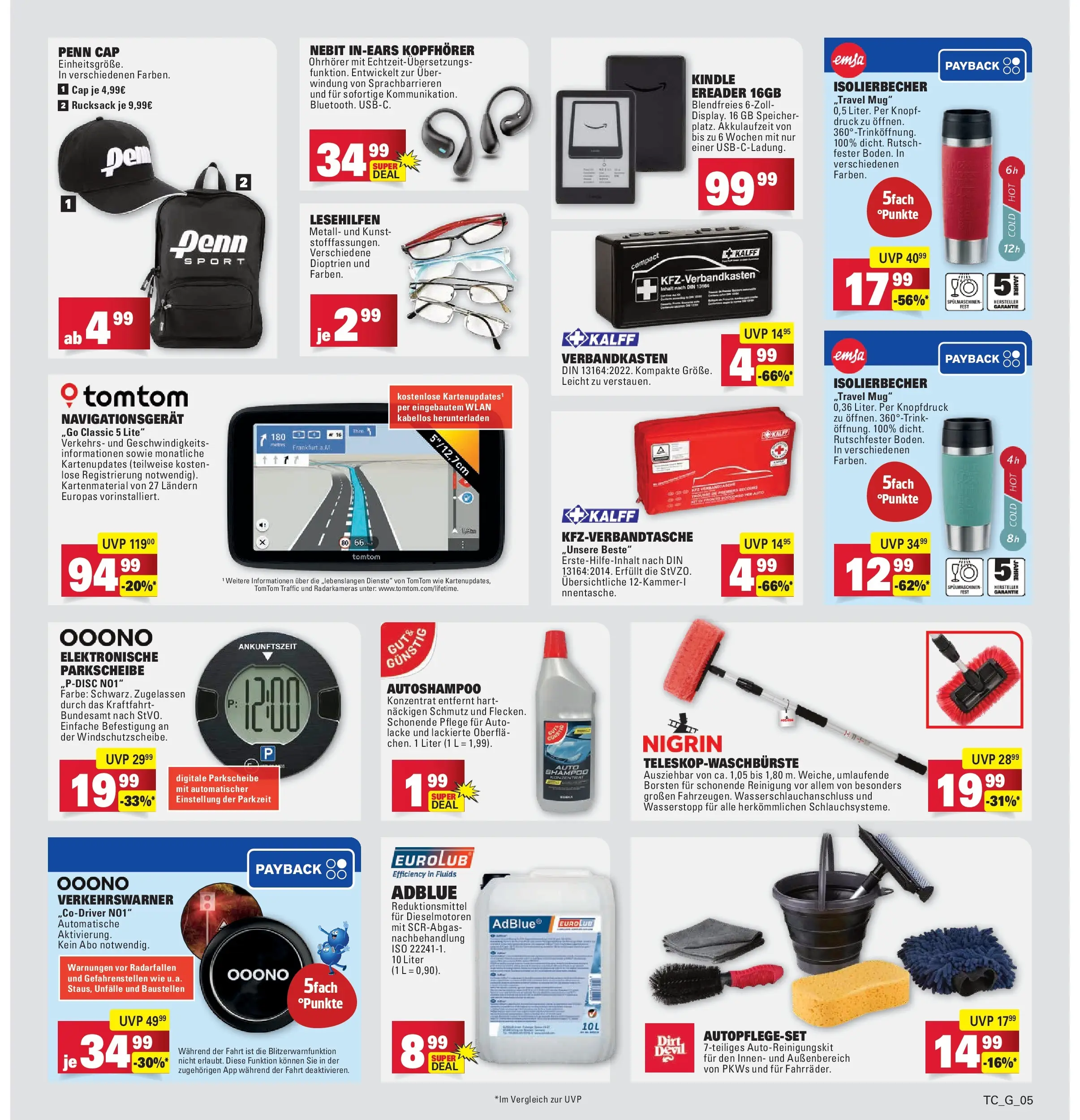 Marktkauf Prospekt Kirchheim (ab 05.07.2026) » Angebote online | Seite: 35 | Produkte: Shampoo, Rucksack, Kopfhörer