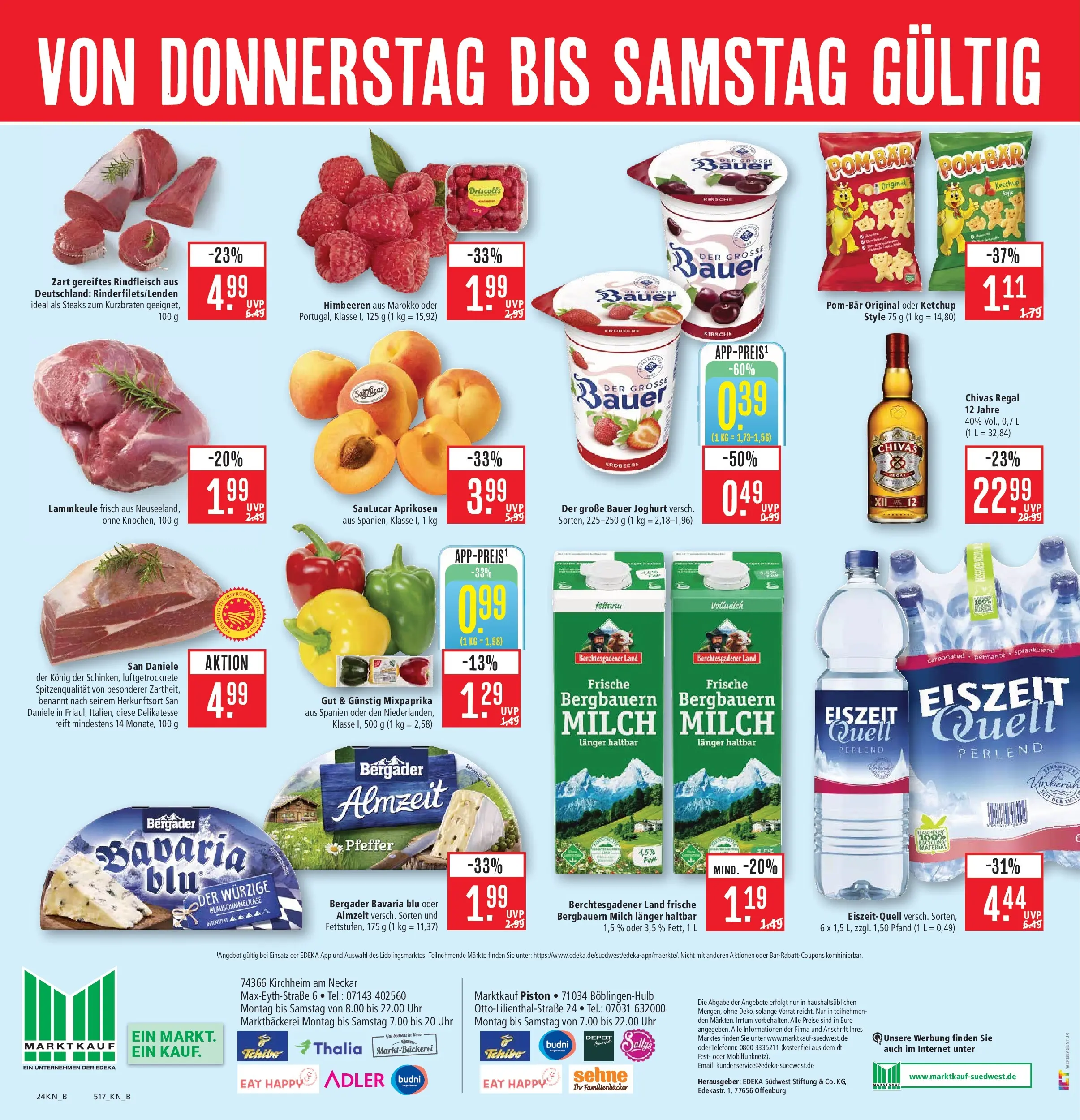Marktkauf Prospekt Kirchheim (ab 05.07.2026) » Angebote online | Seite: 30 | Produkte: Joghurt, Regal, Bauer joghurt, Ketchup