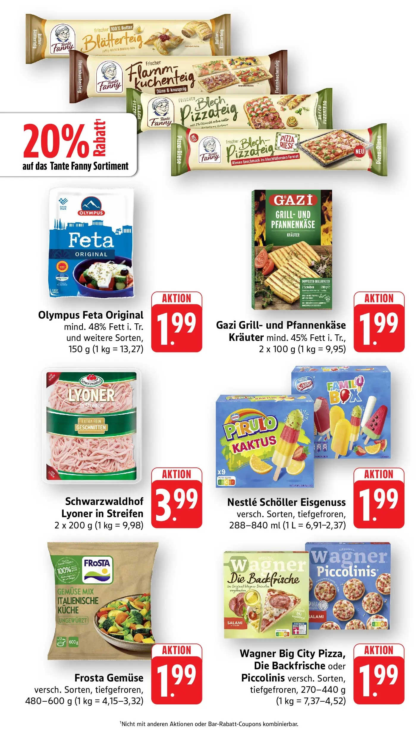 Edeka - EDEKA: Wochenangebote (ab 05.07.2026) » Angebote Online | Seite: 5 | Produkte: Olivenol, Küche, Gemüse, Salami