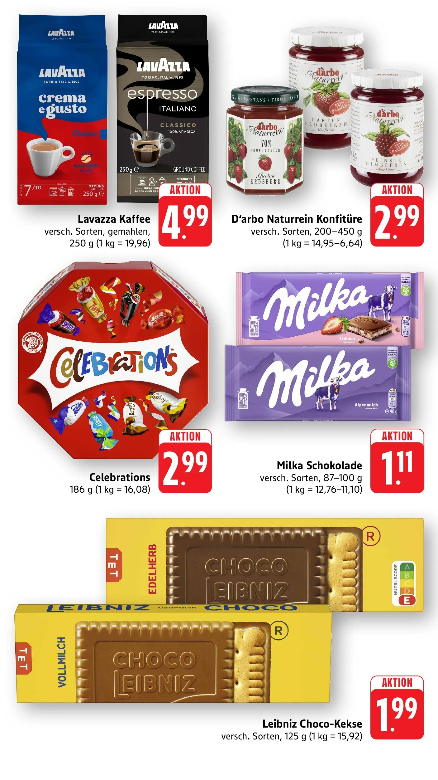 Edeka - EDEKA: Wochenangebote (ab 05.07.2026) » Angebote Online | Seite: 6 | Produkte: Milch, Milka schokolade, Milka, Celebrations