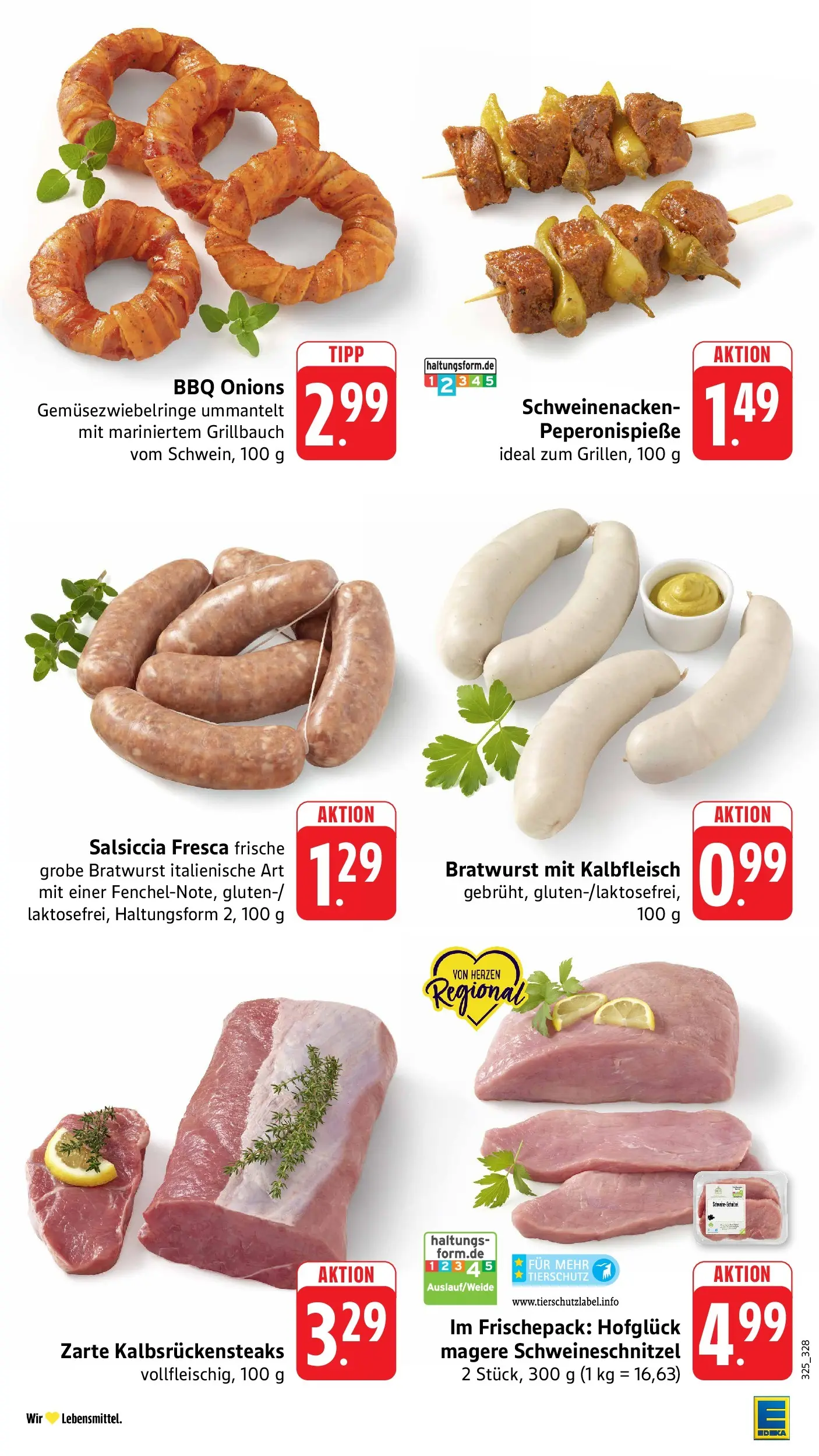 Edeka Prospekt Groß-Gerau (ab 06.07.2026) » Angebote Online | Seite: 6 | Produkte: Bratwurst, Schweinenacken Edeka Prospekt Groß-Gerau (ab 06.07.2026) » Angebote Online | Seite: 6 | Produkte: Bratwurst, Schweinenacken